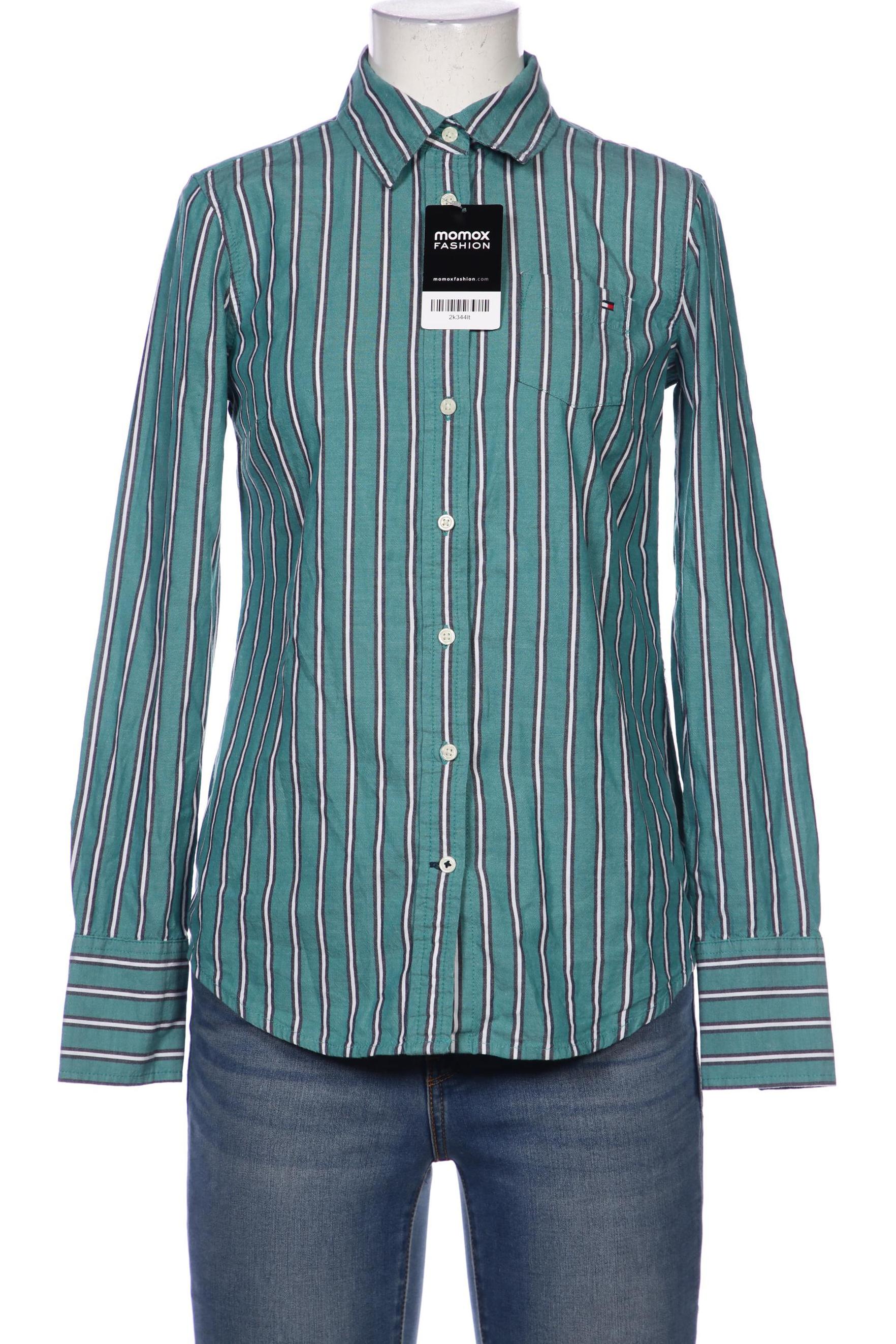 

Tommy Hilfiger Damen Bluse, türkis, Gr. 34