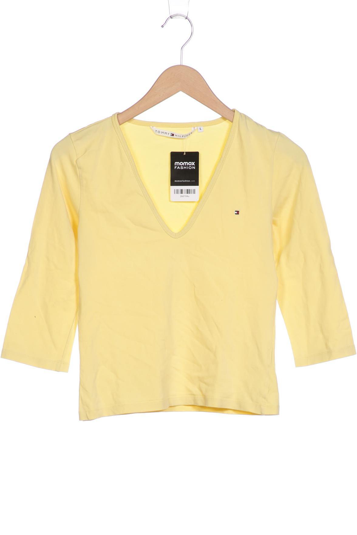 

Tommy Hilfiger Damen Langarmshirt, gelb, Gr. 42