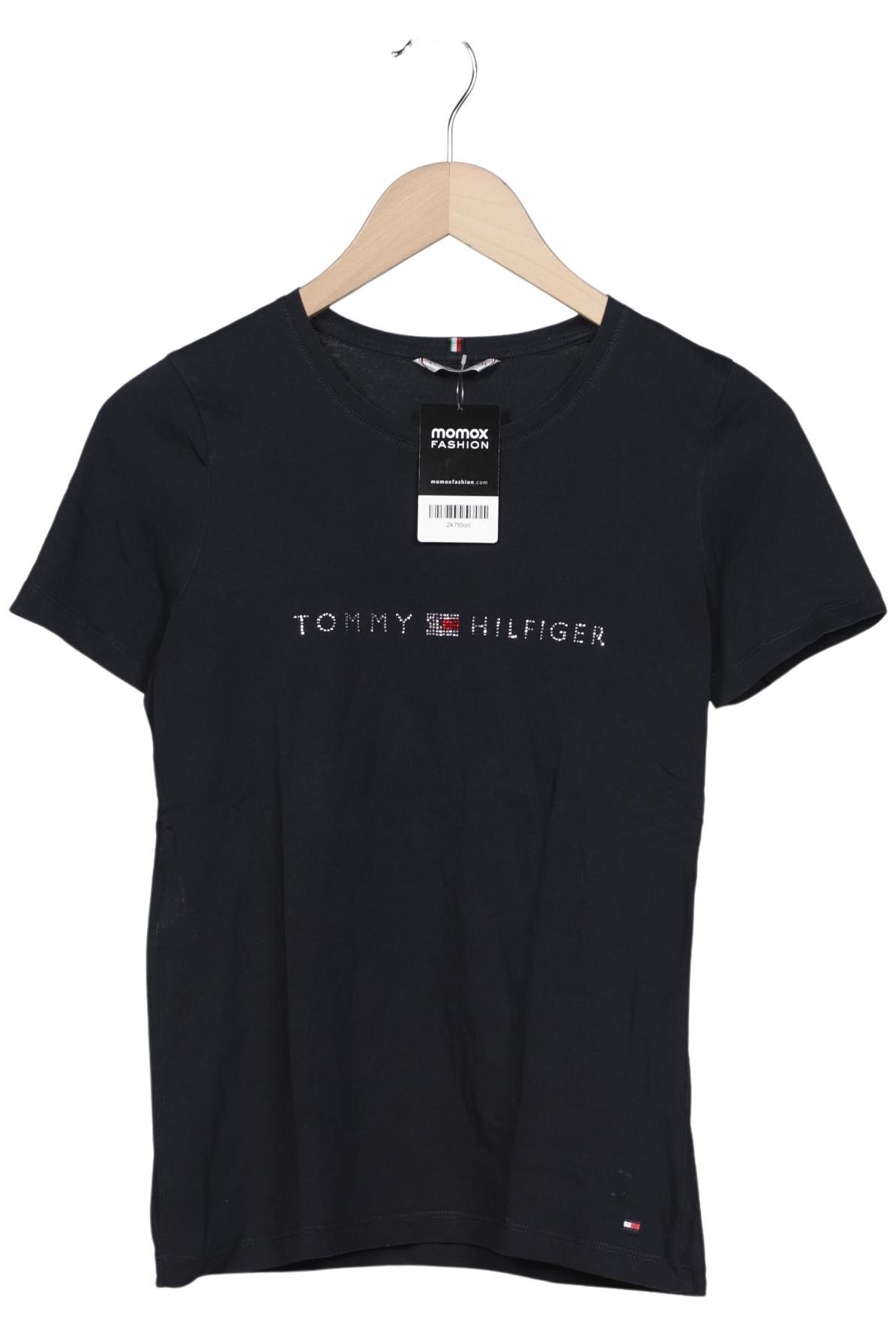 

Tommy Hilfiger Damen T-Shirt, schwarz, Gr. 36