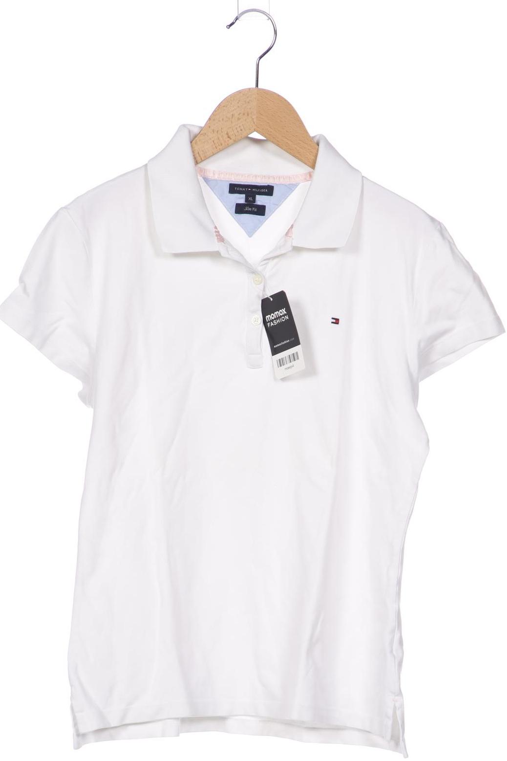 

Tommy Hilfiger Damen Poloshirt, weiß, Gr. 44