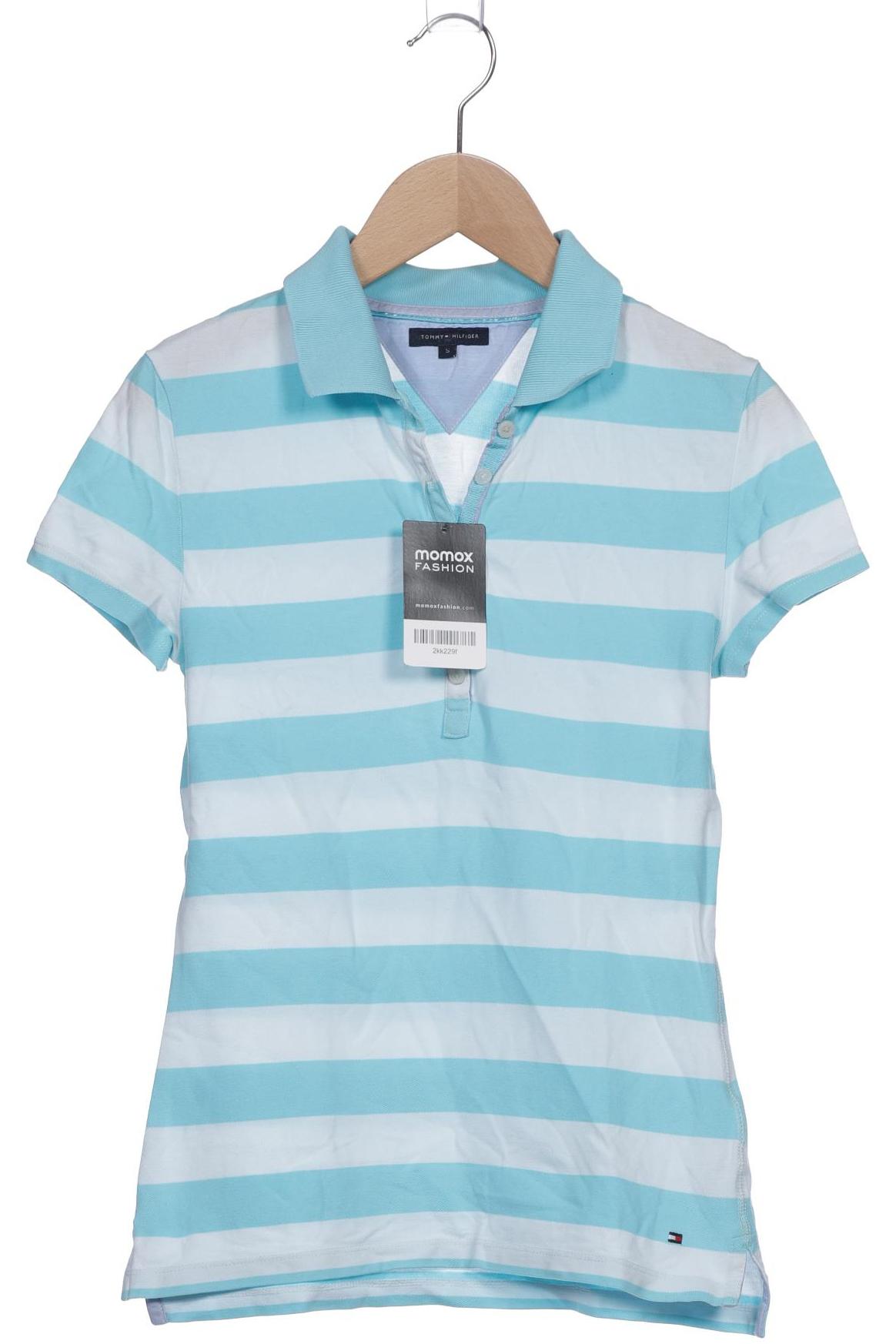 

Tommy Hilfiger Damen Poloshirt, hellblau, Gr. 36