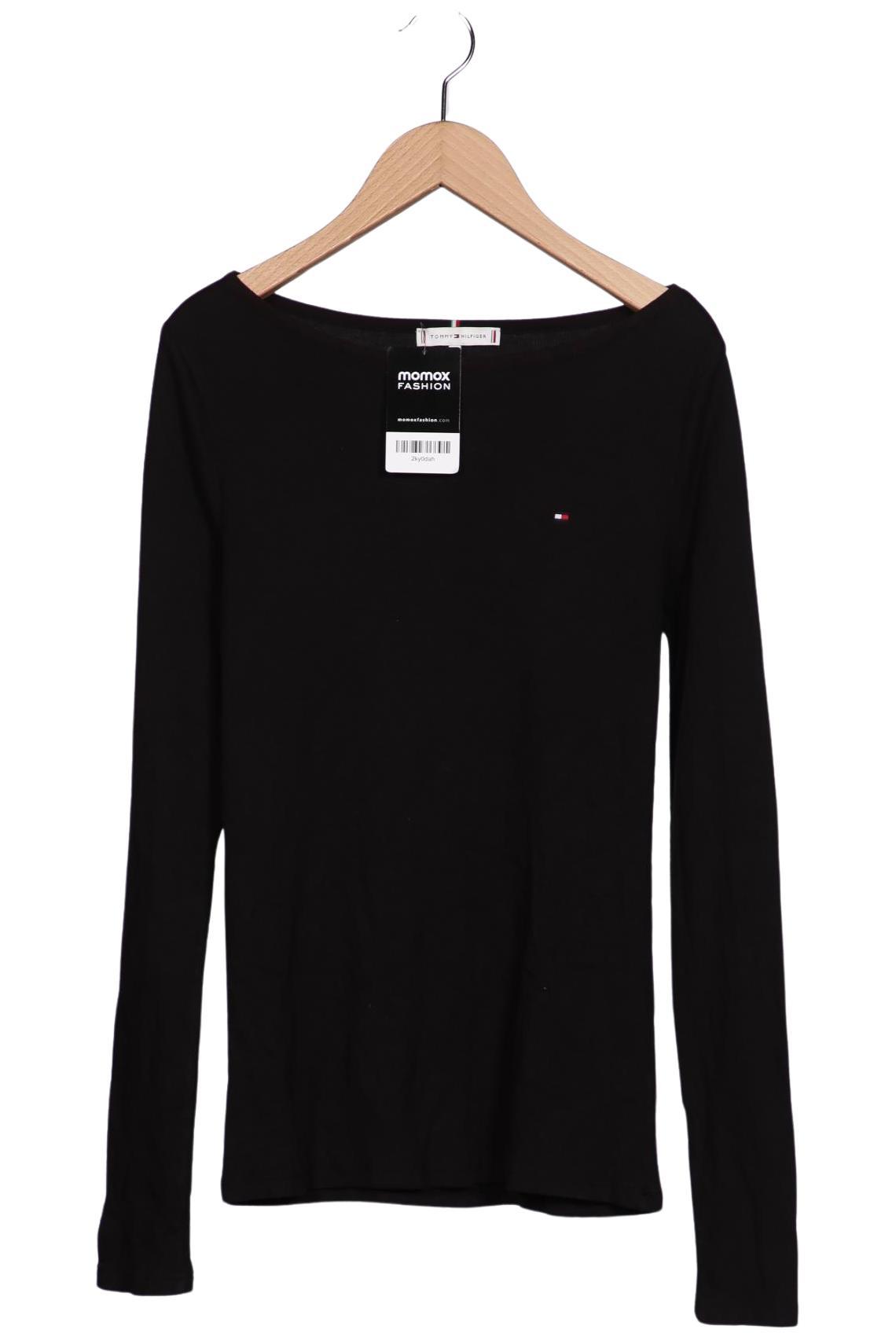 

Tommy Hilfiger Damen Langarmshirt, schwarz, Gr. 38