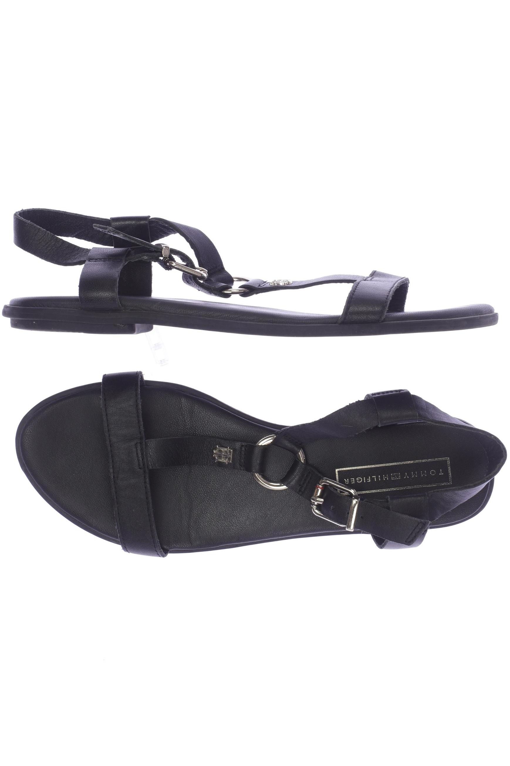 

Tommy Hilfiger Damen Sandale, schwarz, Gr. 39