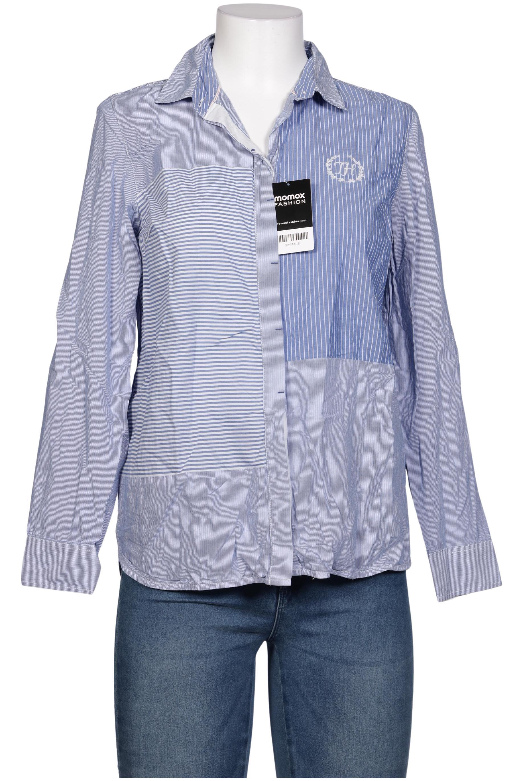 

Tommy Hilfiger Damen Bluse, blau, Gr. 38