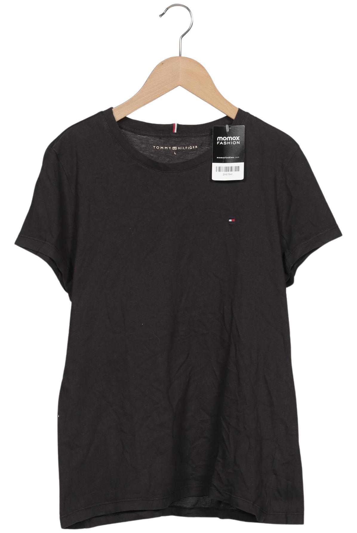 

Tommy Hilfiger Damen T-Shirt, schwarz, Gr. 42