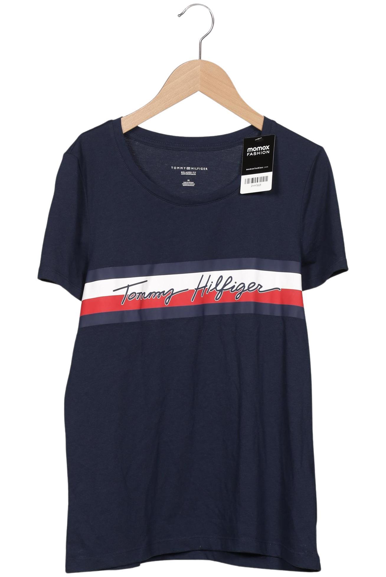 

Tommy Hilfiger Damen T-Shirt, marineblau, Gr. 38