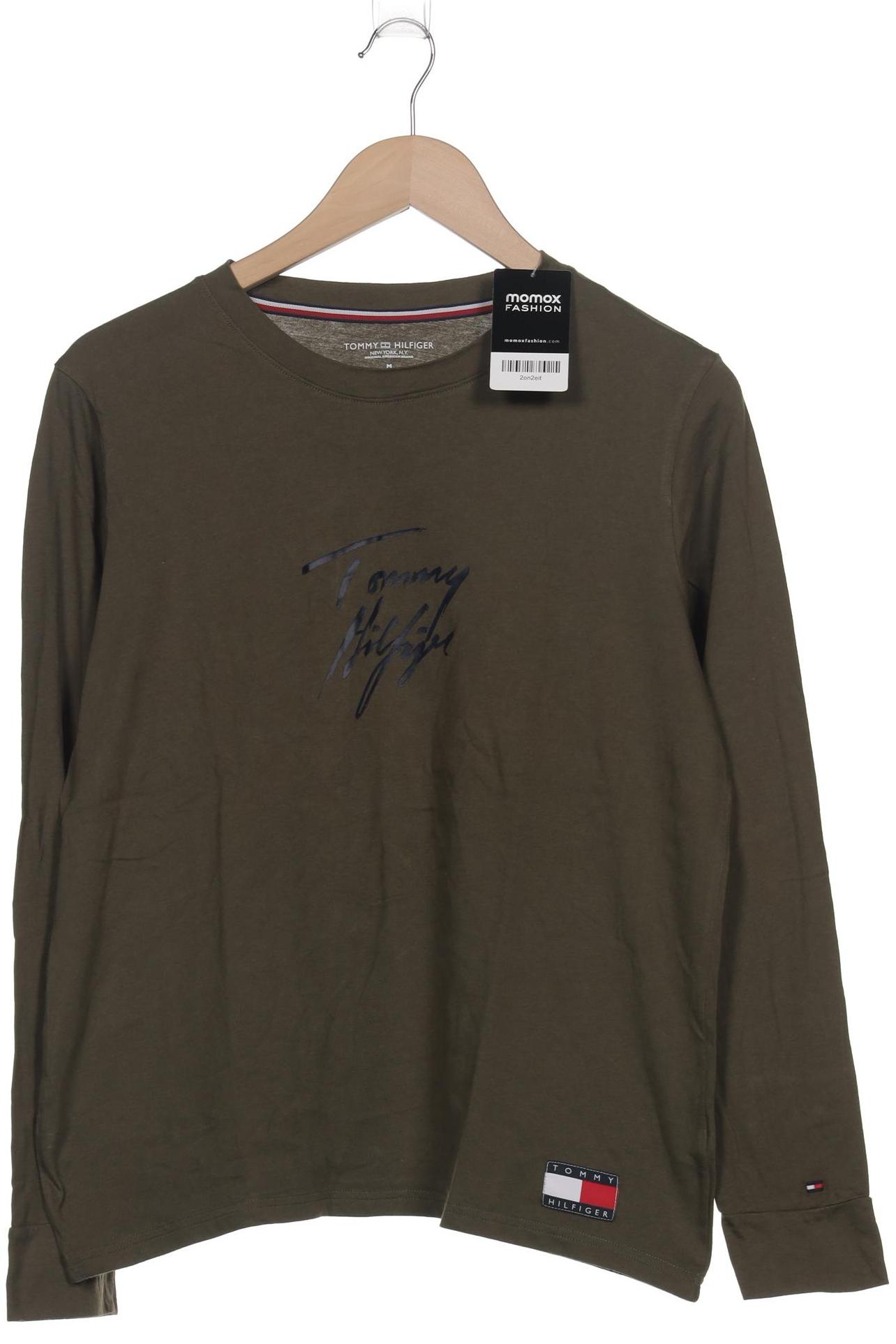 

Tommy Hilfiger Damen Langarmshirt, grün, Gr. 38