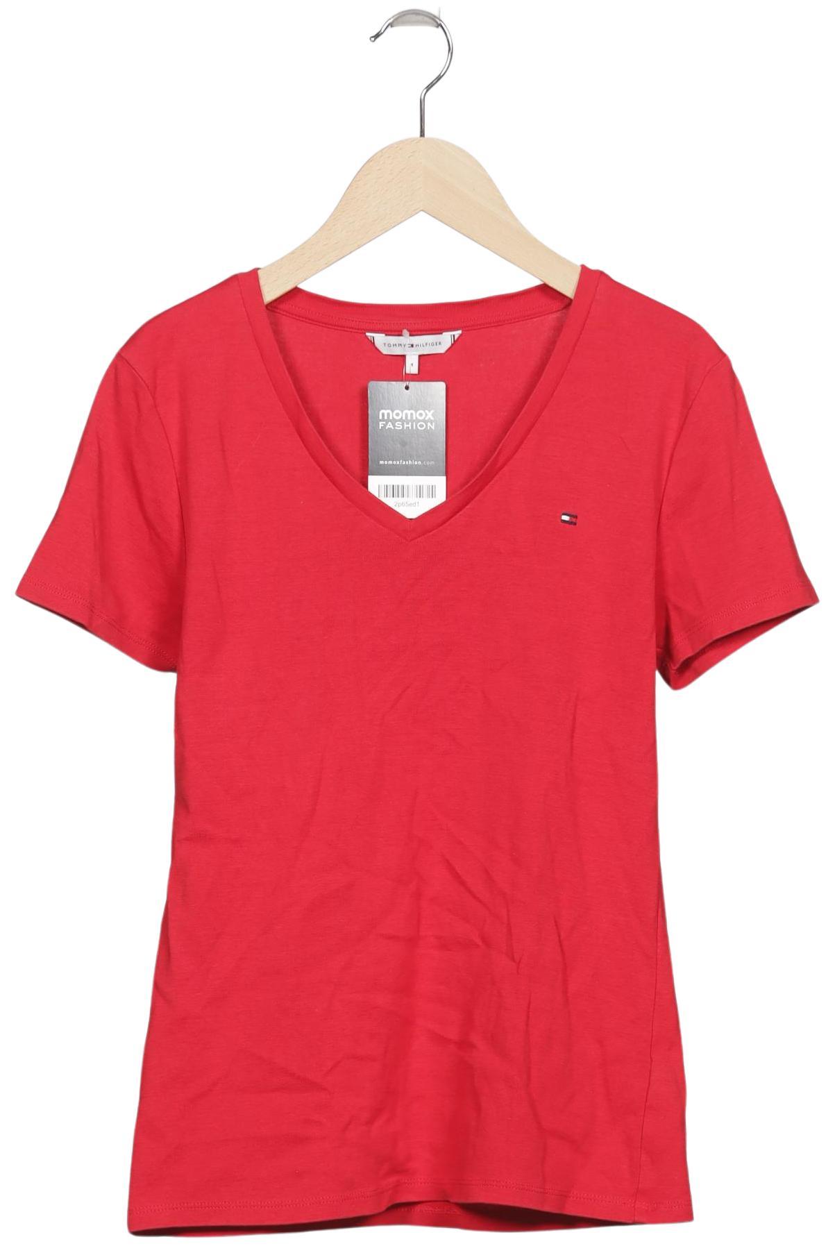 

Tommy Hilfiger Damen T-Shirt, rot, Gr. 38