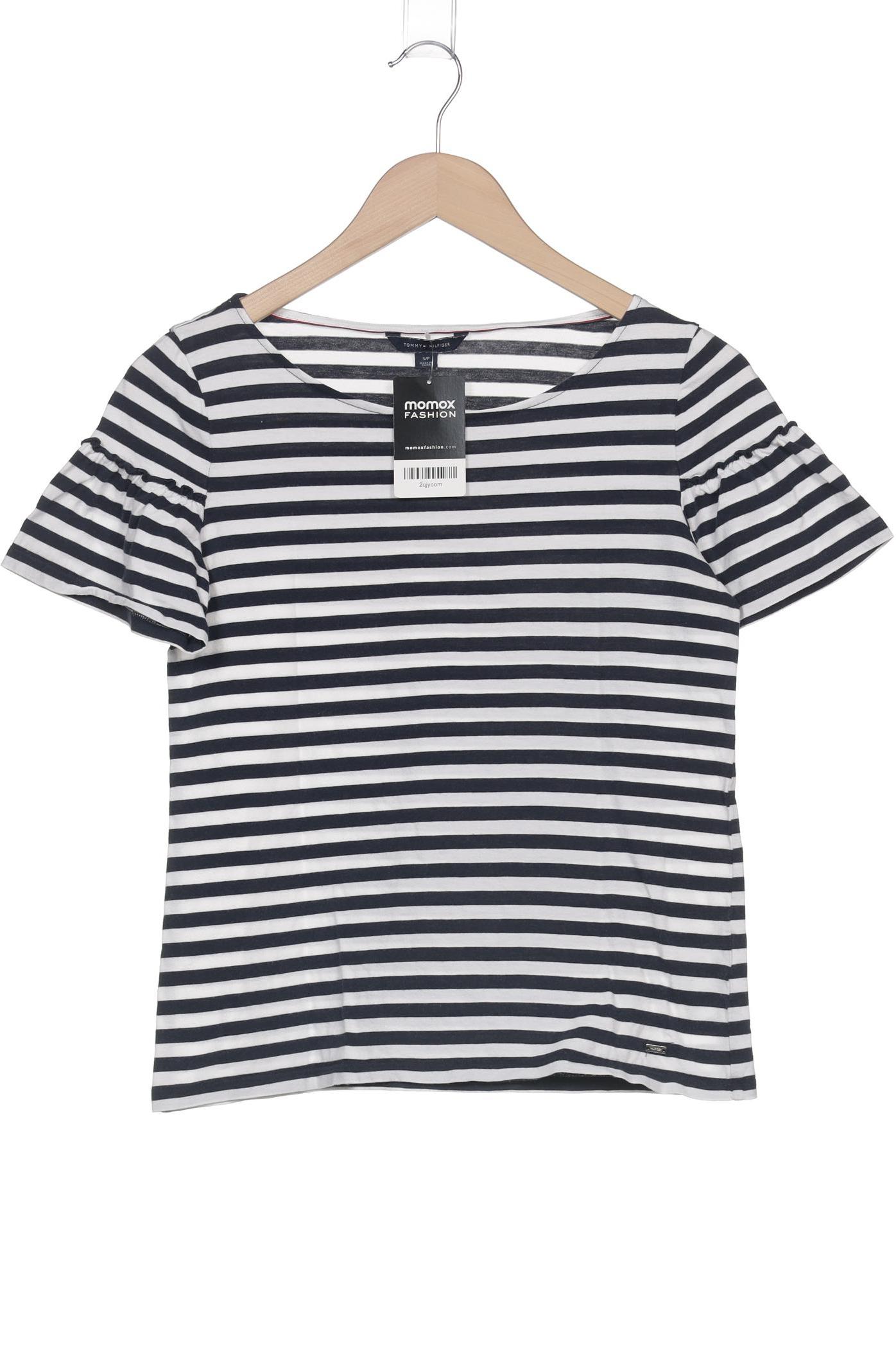 

Tommy Hilfiger Damen T-Shirt, marineblau, Gr. 36