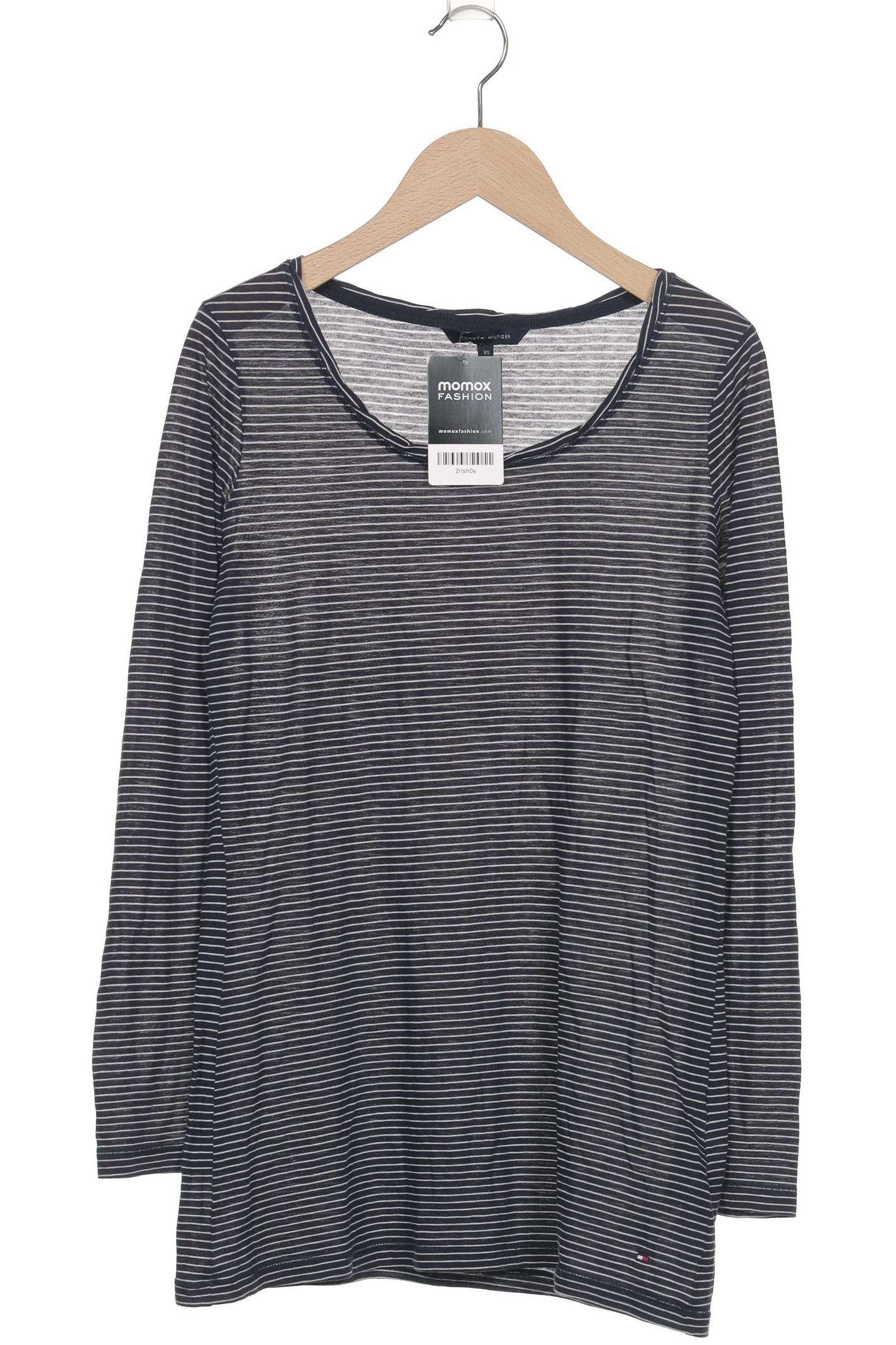 

Tommy Hilfiger Damen Langarmshirt, marineblau, Gr. 34