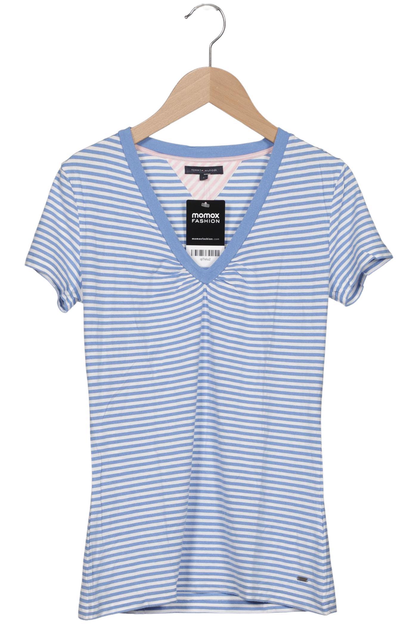 

Tommy Hilfiger Damen T-Shirt, blau, Gr. 36