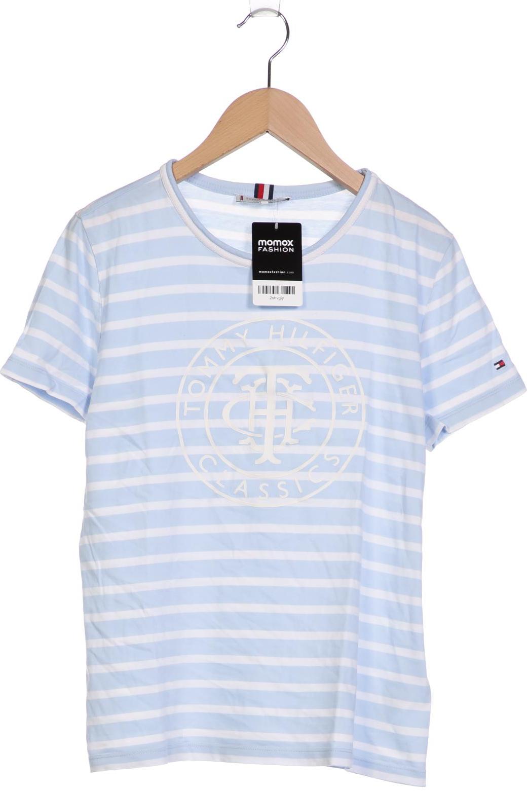

Tommy Hilfiger Damen T-Shirt, hellblau, Gr. 34