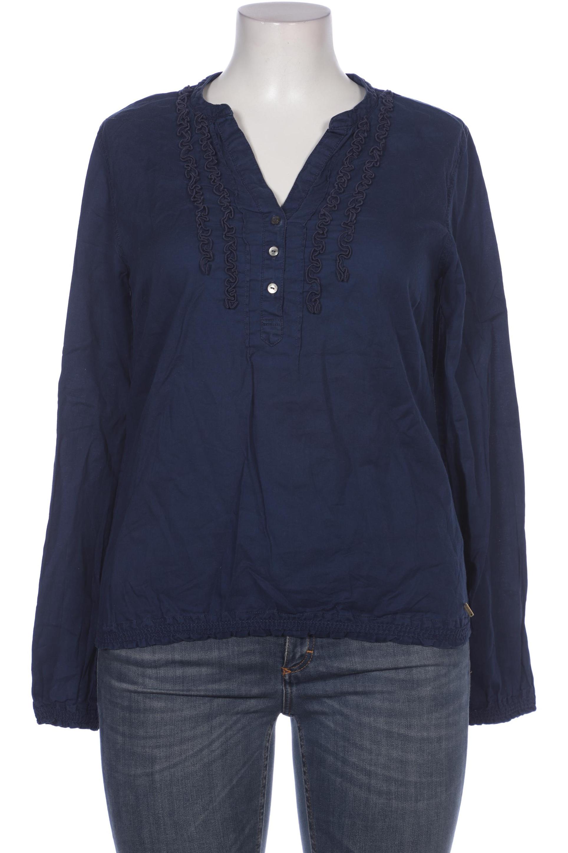 

Tommy Hilfiger Damen Bluse, marineblau, Gr. 38