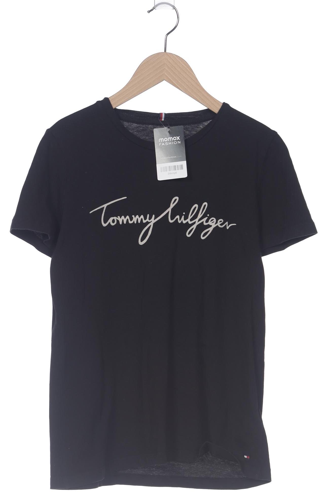

Tommy Hilfiger Damen T-Shirt, schwarz, Gr. 36