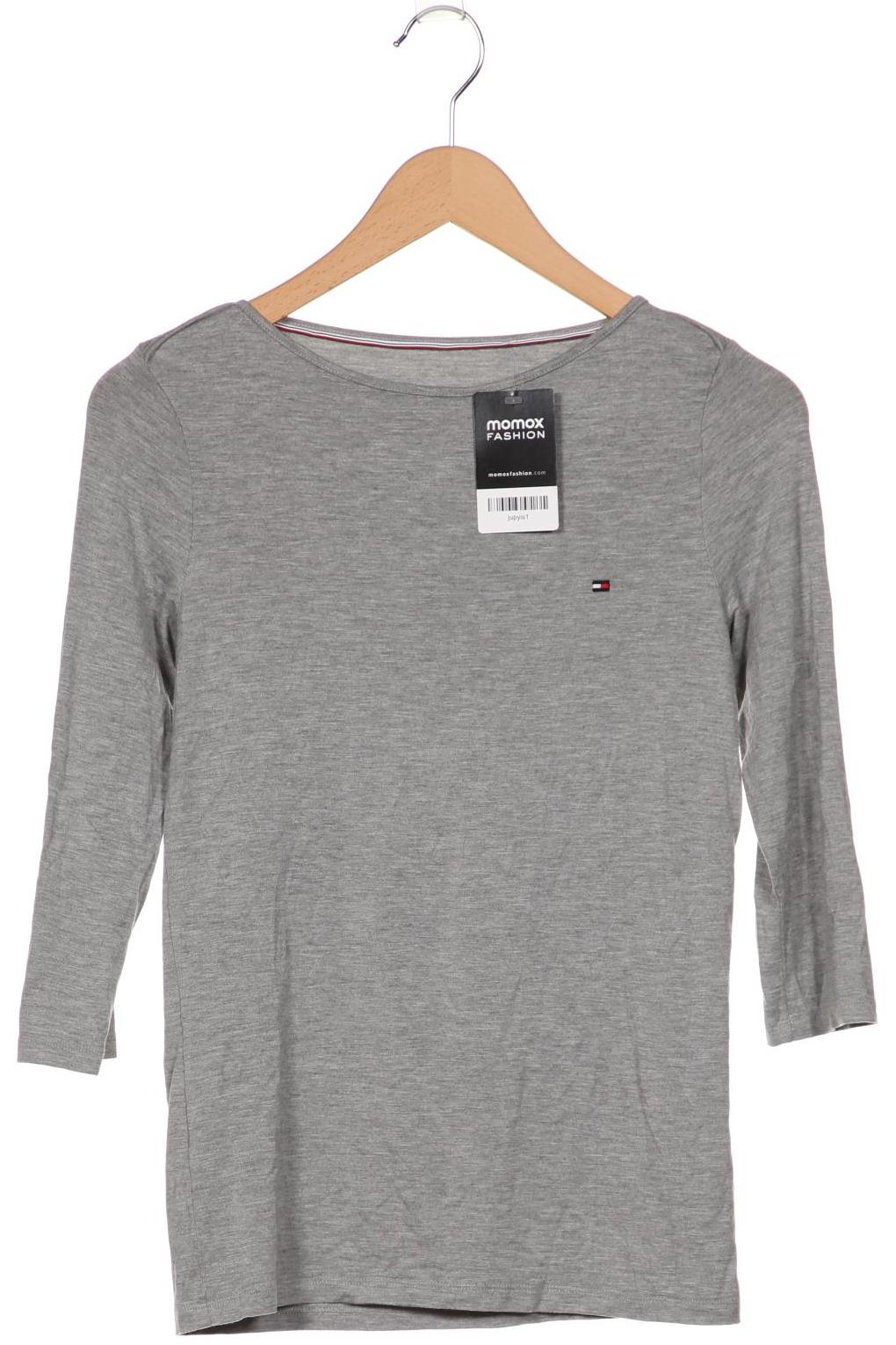 

Tommy Hilfiger Damen Langarmshirt, grau, Gr. 38