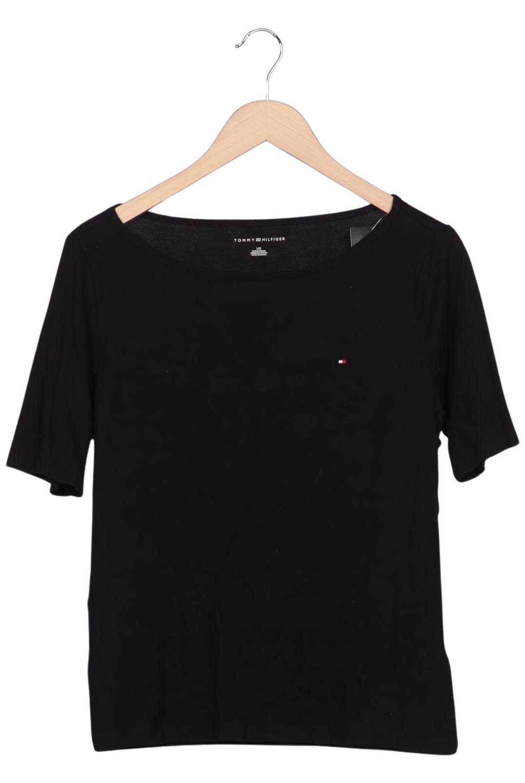 

Tommy Hilfiger Damen T-Shirt, schwarz, Gr. 42