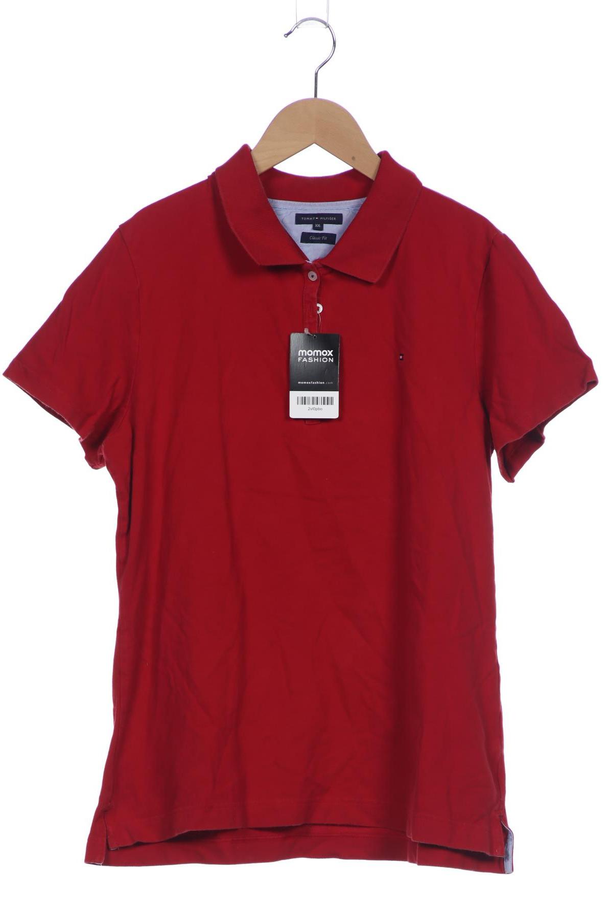 

Tommy Hilfiger Damen Poloshirt, rot, Gr. 46