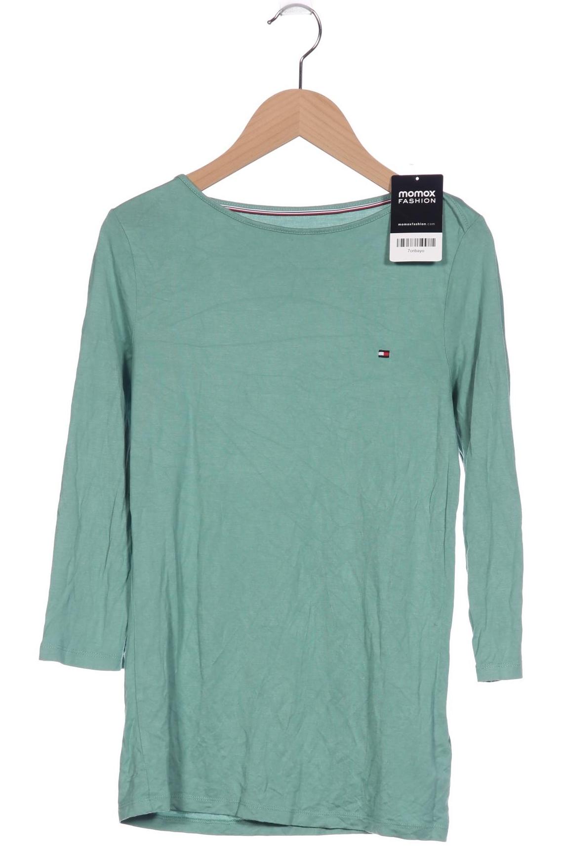 

Tommy Hilfiger Damen Langarmshirt, türkis, Gr. 36