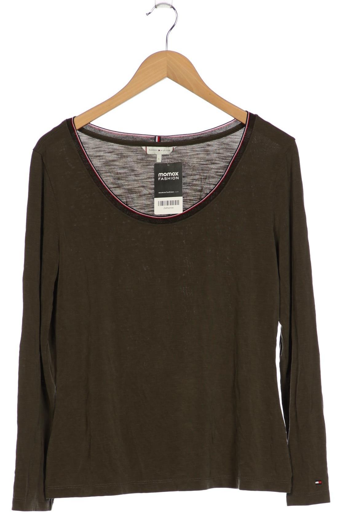 

Tommy Hilfiger Damen Langarmshirt, grün, Gr. 42