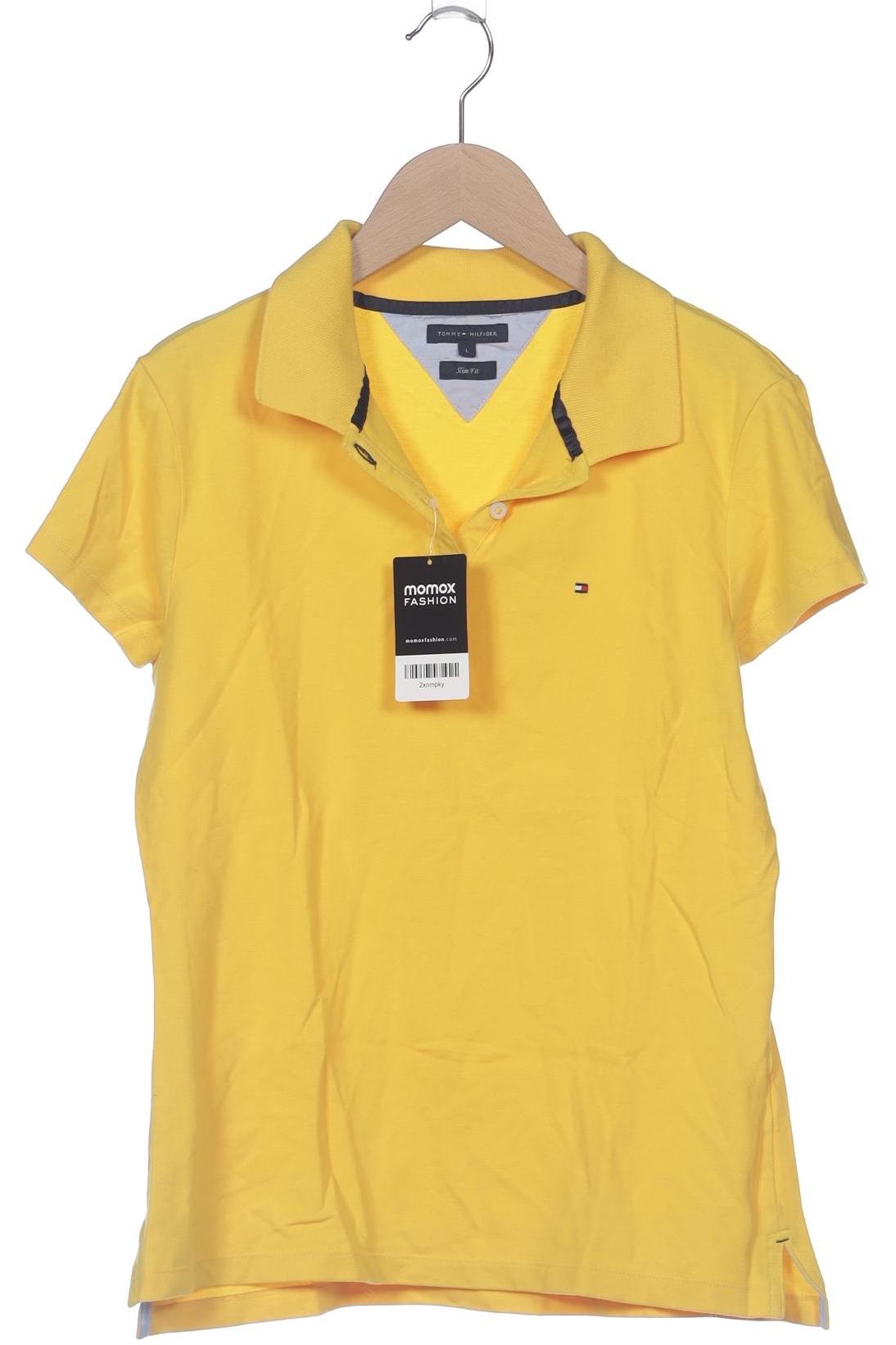 

Tommy Hilfiger Damen Poloshirt, gelb, Gr. 42