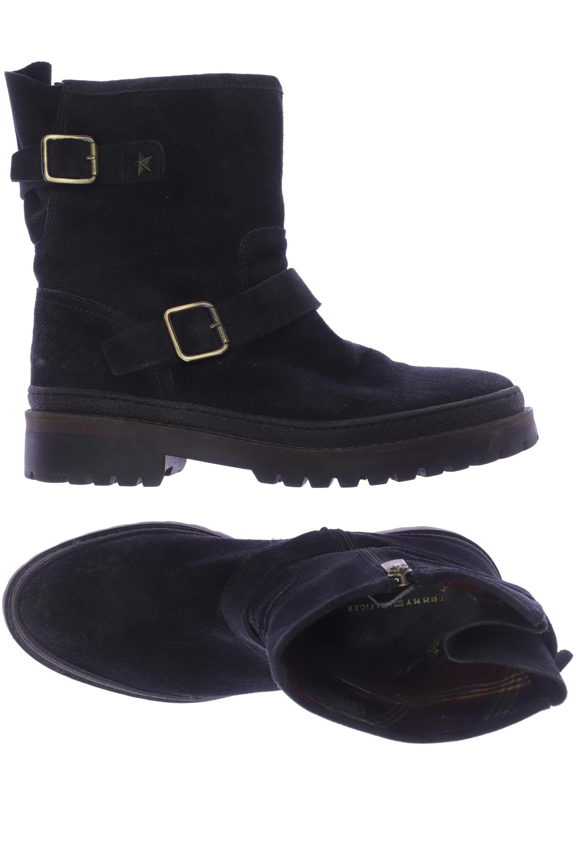 

Tommy Hilfiger Damen Stiefelette, marineblau, Gr. 39