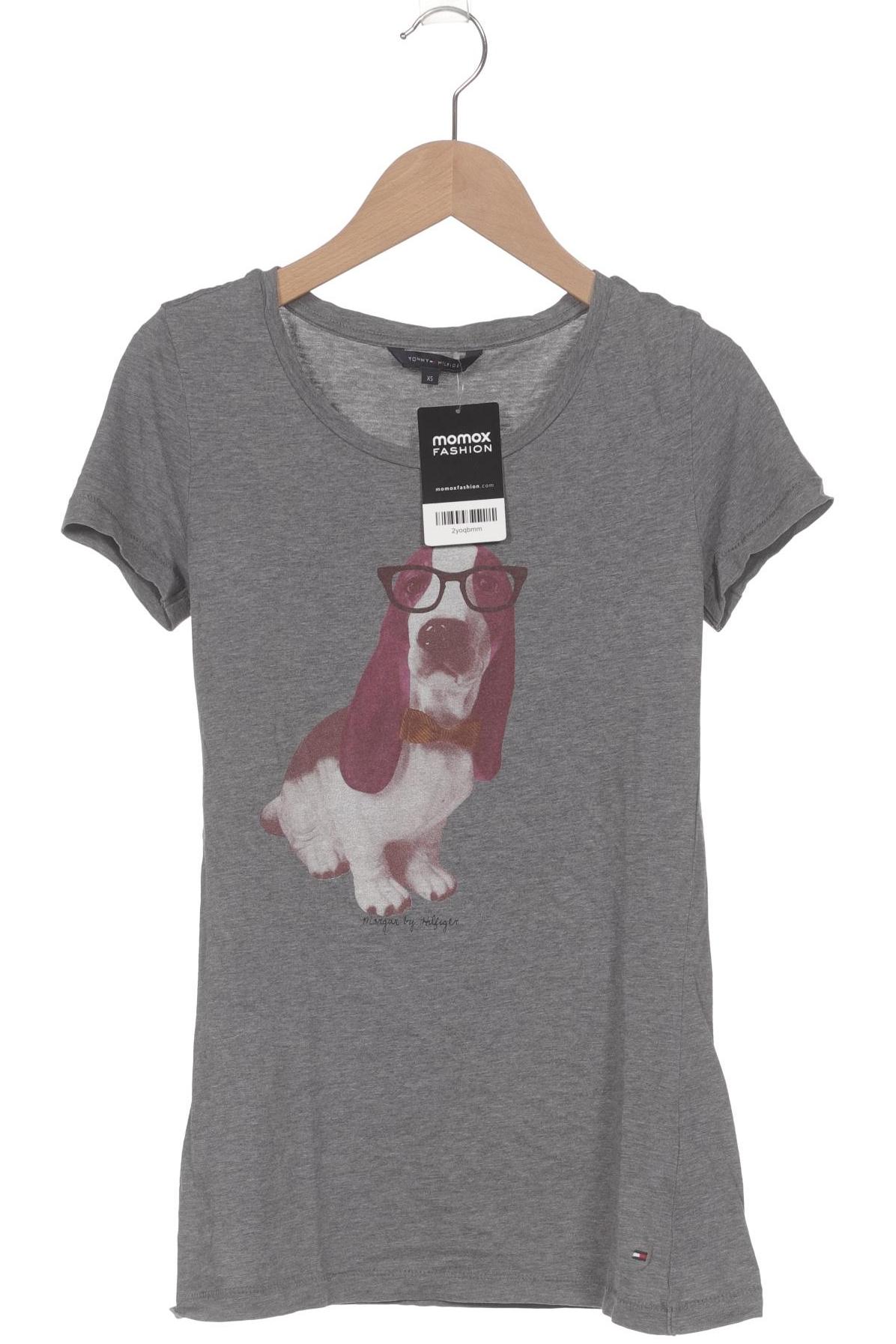 

Tommy Hilfiger Damen T-Shirt, grau, Gr. 34
