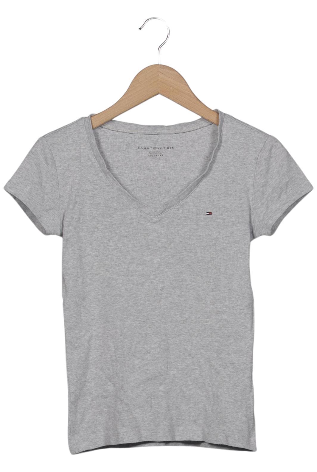 

Tommy Hilfiger Damen T-Shirt, grau, Gr. 34