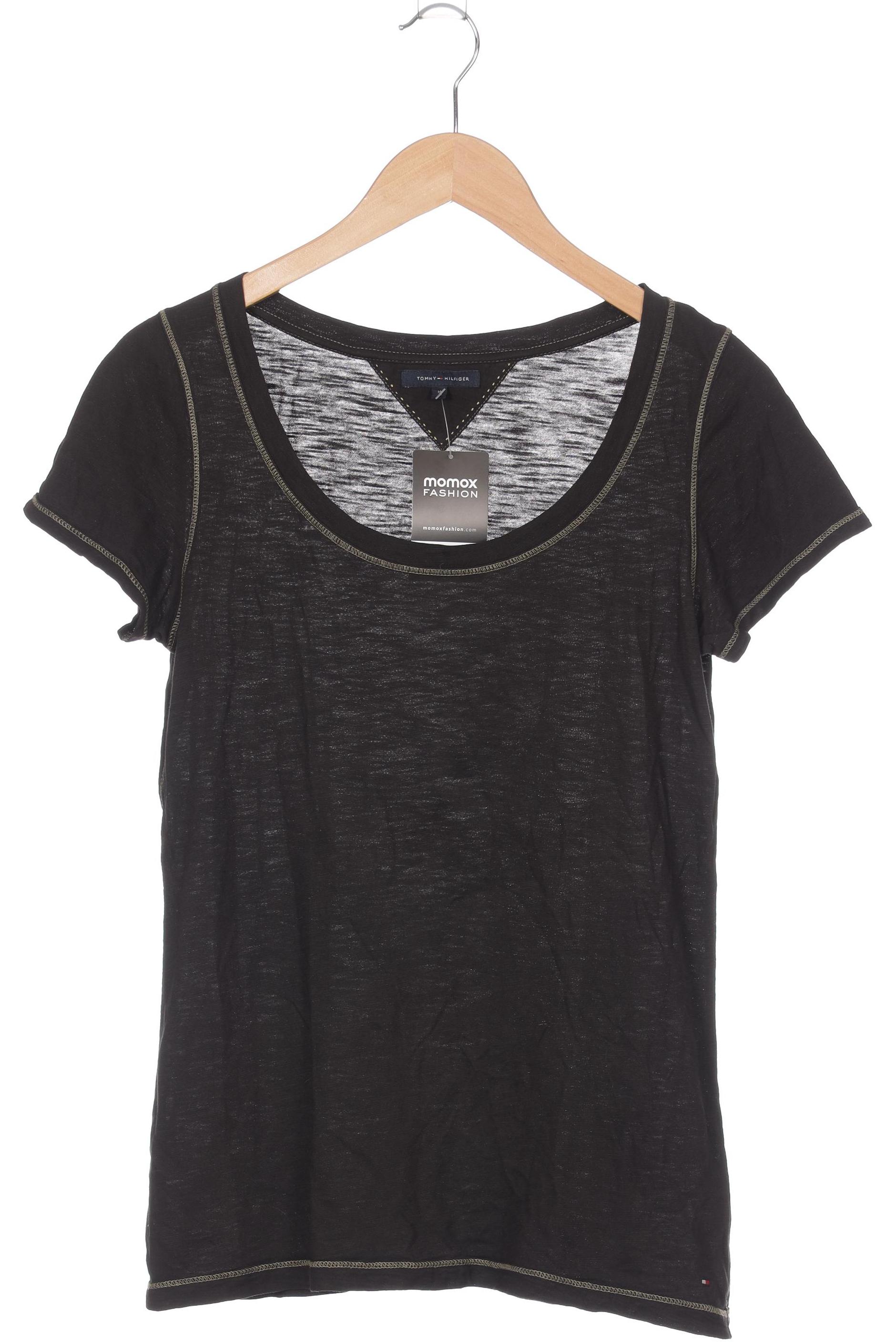 

Tommy Hilfiger Damen T-Shirt, schwarz, Gr. 38