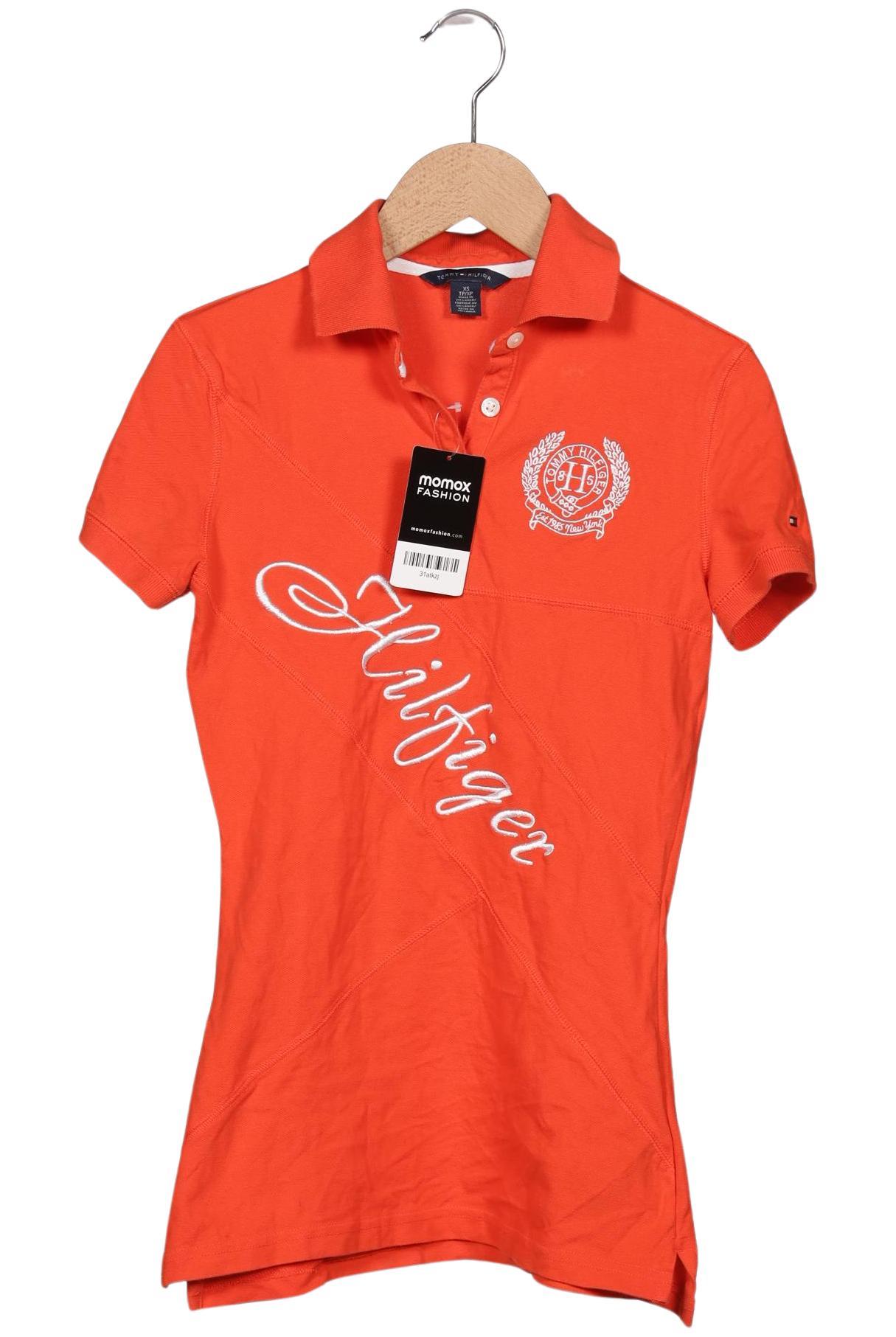 

Tommy Hilfiger Damen Poloshirt, orange, Gr. 34
