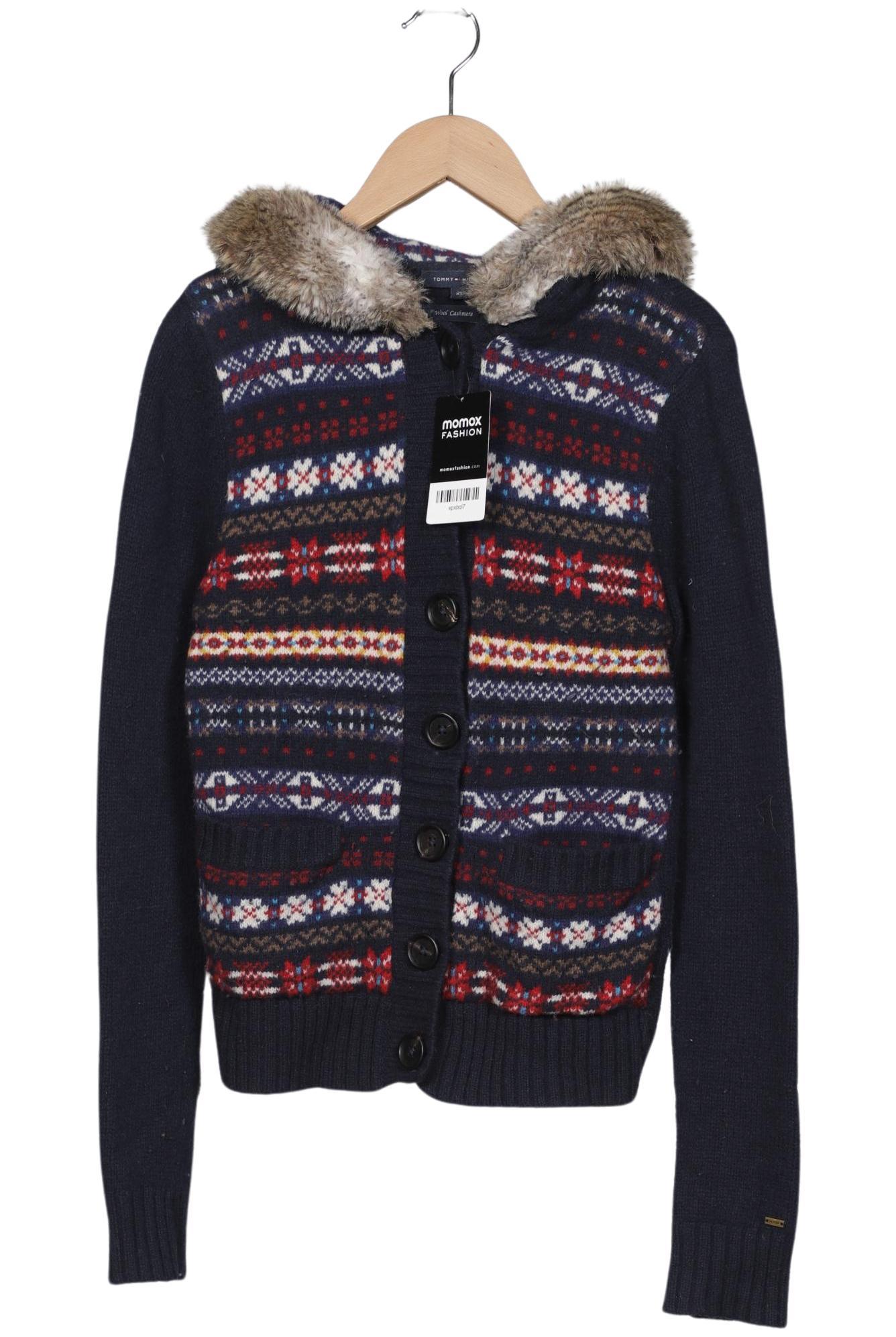 

Tommy Hilfiger Damen Strickjacke, marineblau, Gr. 34