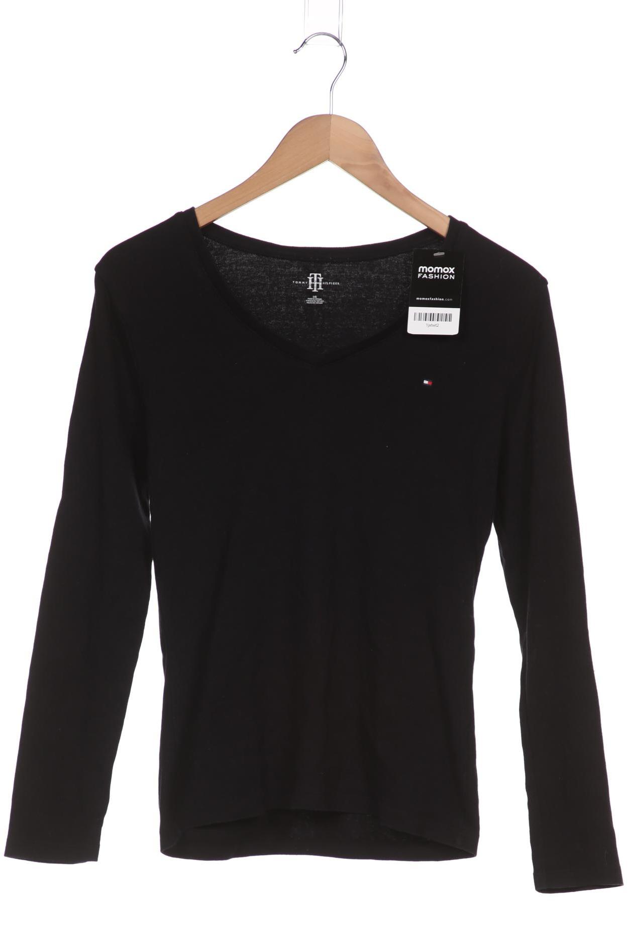 

Tommy Hilfiger Damen Langarmshirt, schwarz, Gr. 42