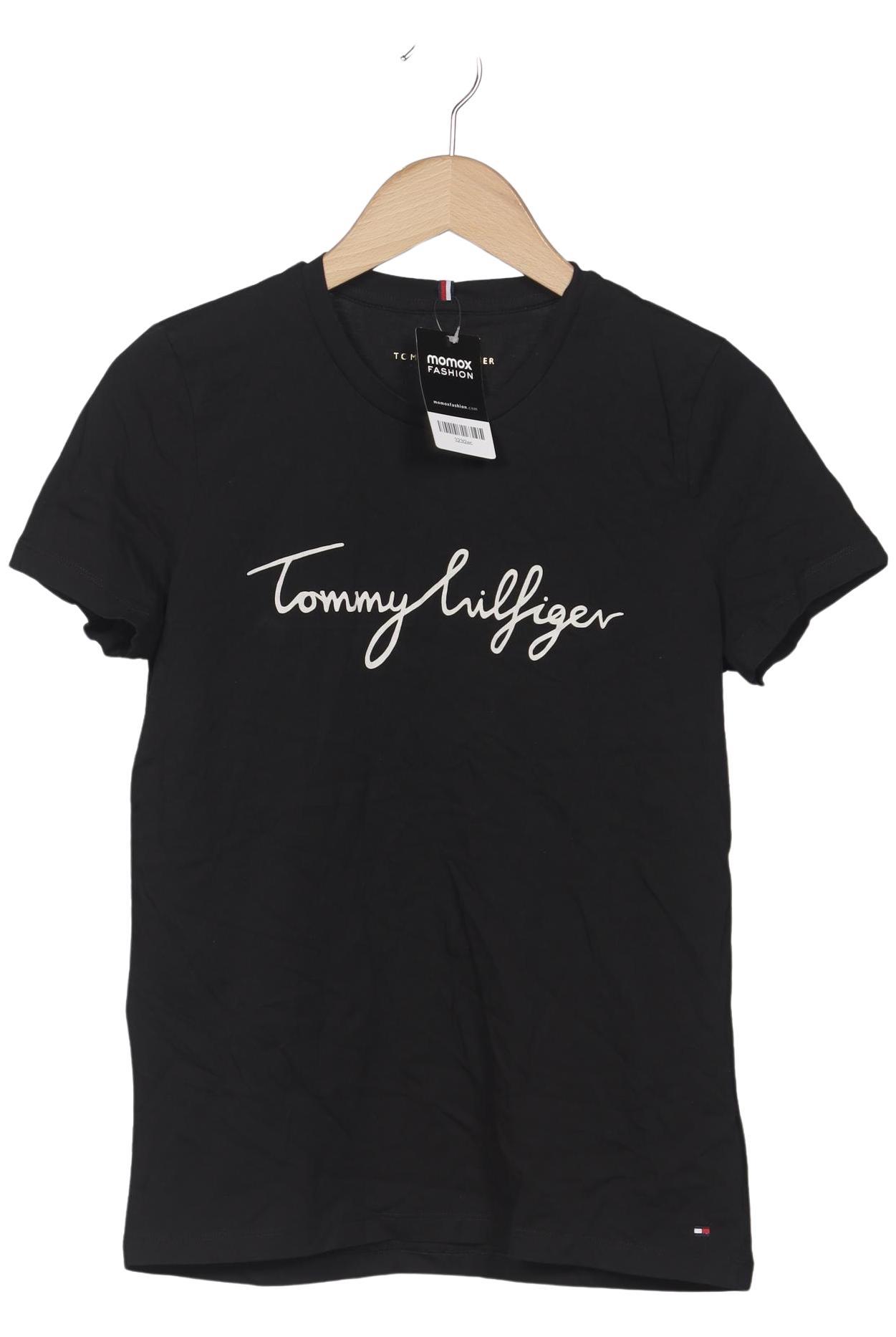 

Tommy Hilfiger Damen T-Shirt, schwarz, Gr. 38