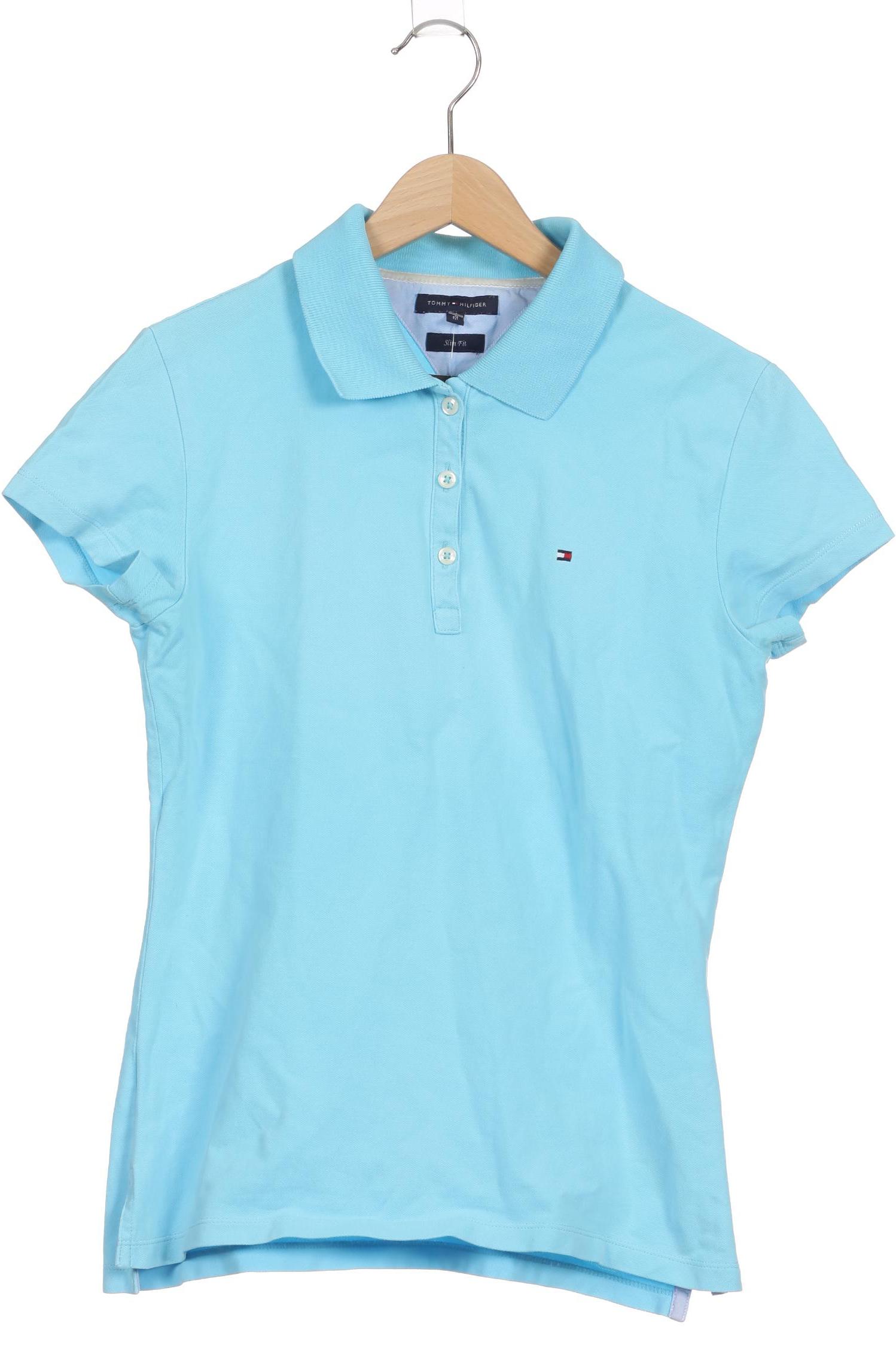 

Tommy Hilfiger Damen Poloshirt, blau, Gr. 38