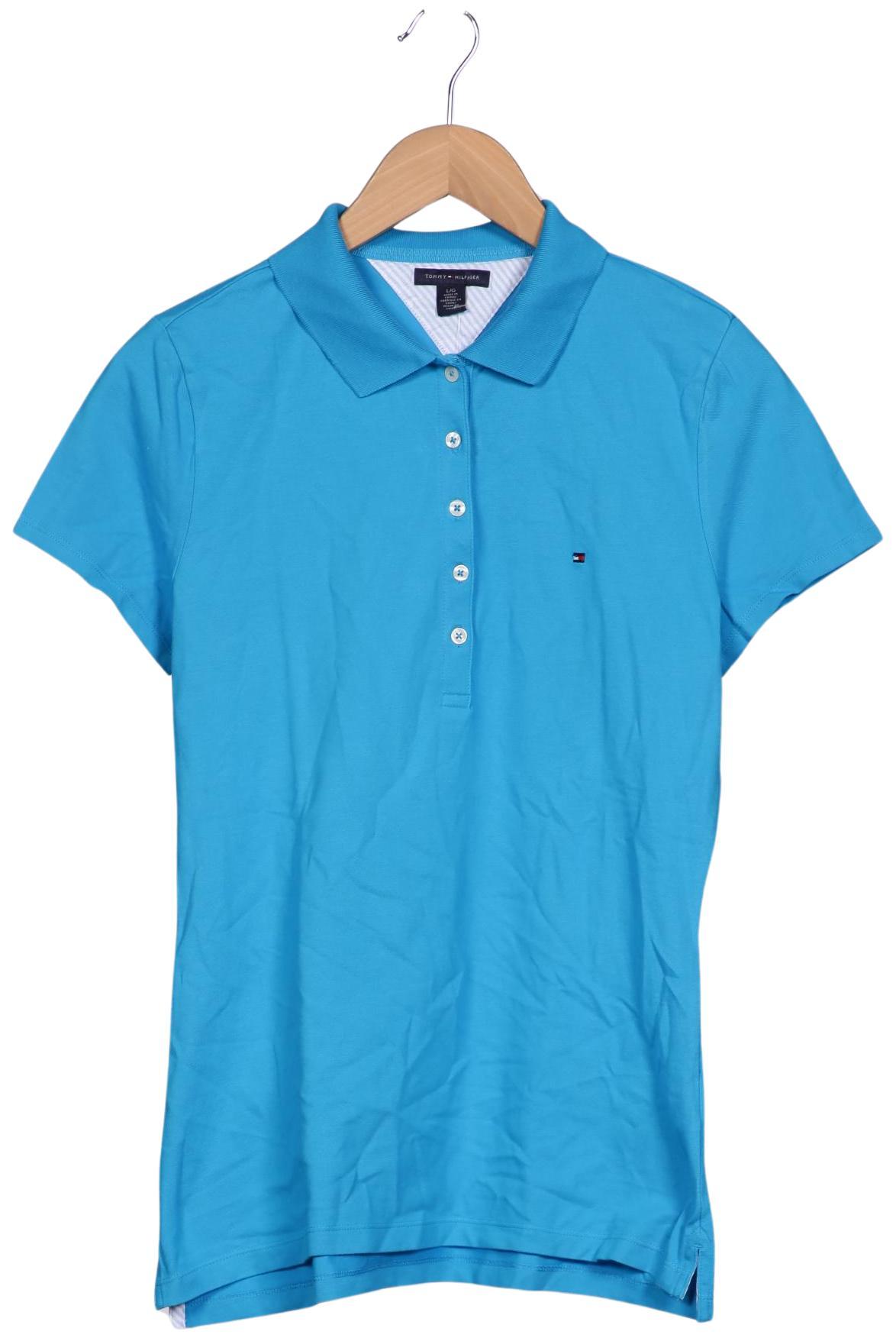 

Tommy Hilfiger Damen Poloshirt, hellblau, Gr. 42