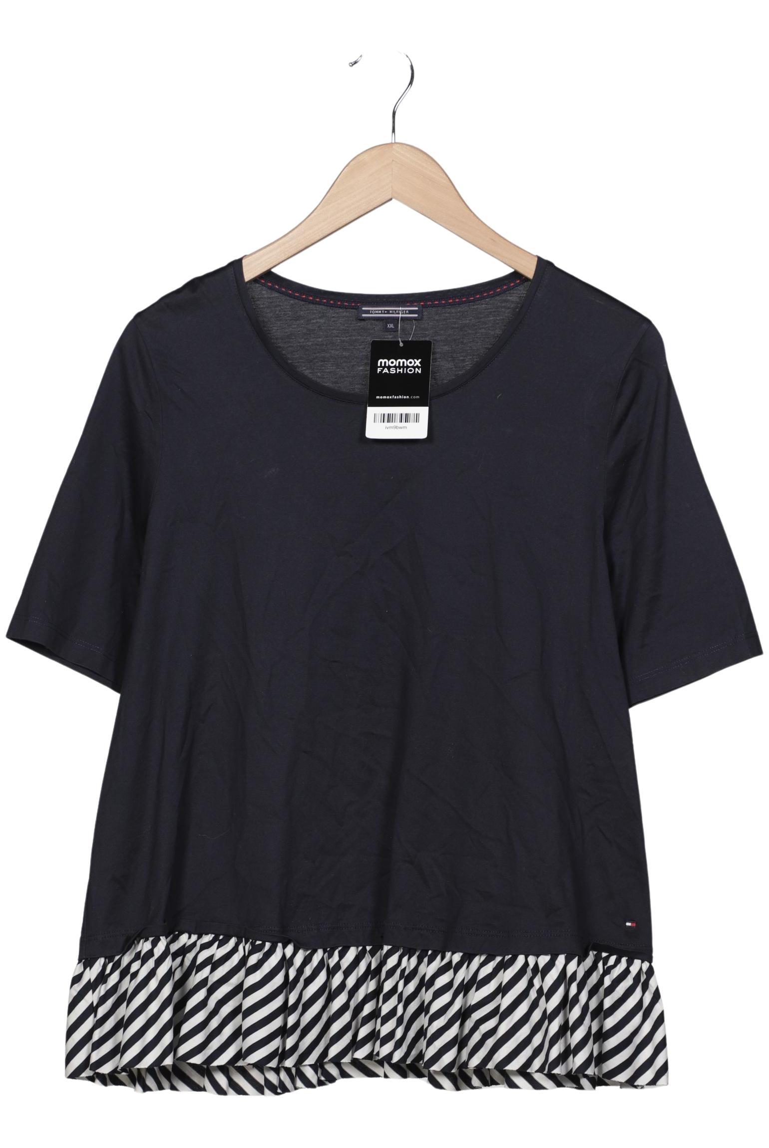

Tommy Hilfiger Damen T-Shirt, marineblau, Gr. 46