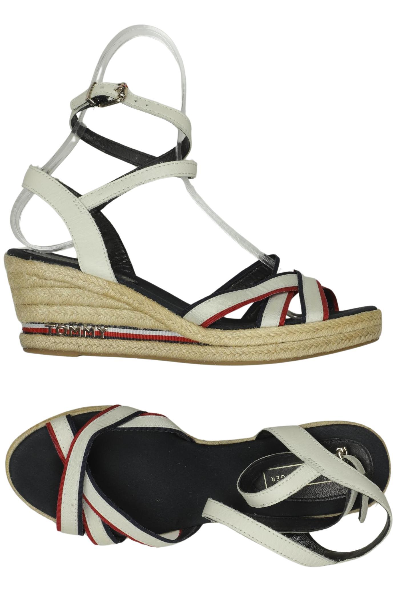

Tommy Hilfiger Damen Sandale, weiß, Gr. 39