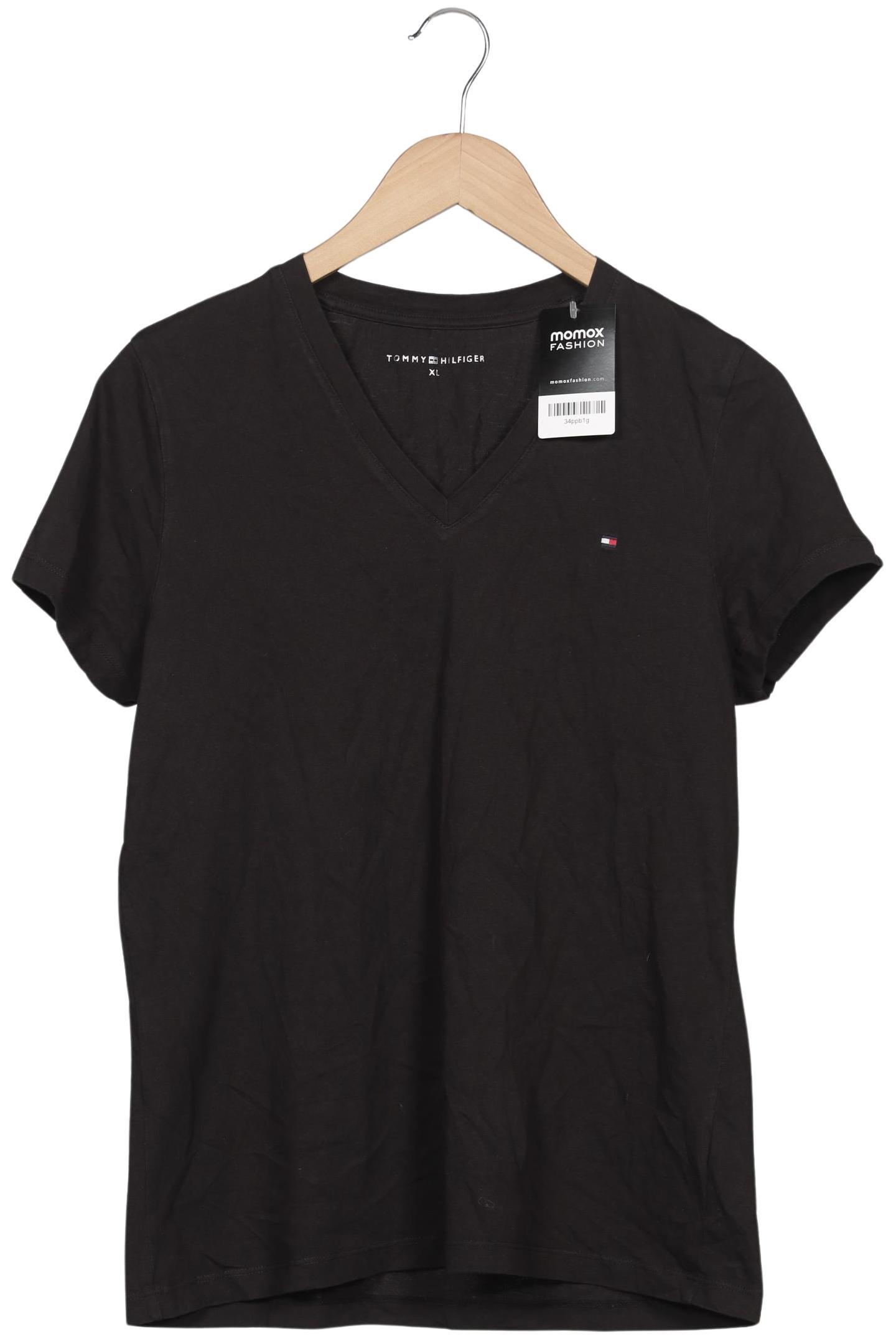 

Tommy Hilfiger Damen T-Shirt, schwarz, Gr. 44