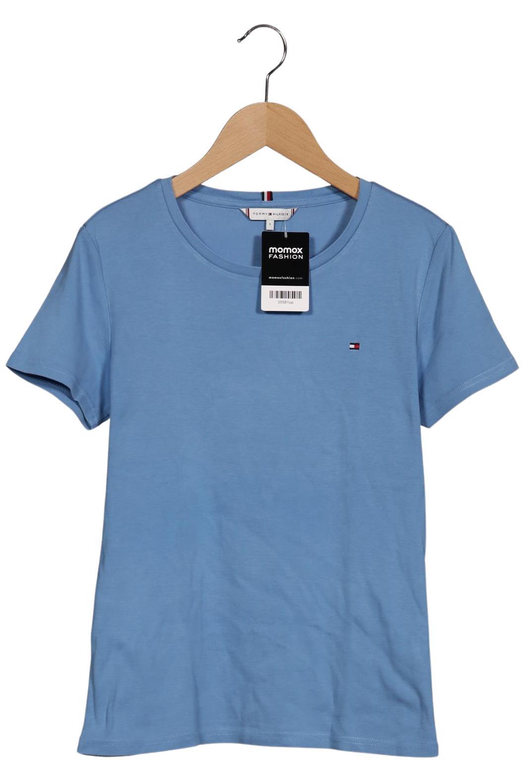 

Tommy Hilfiger Damen T-Shirt, blau, Gr. 36