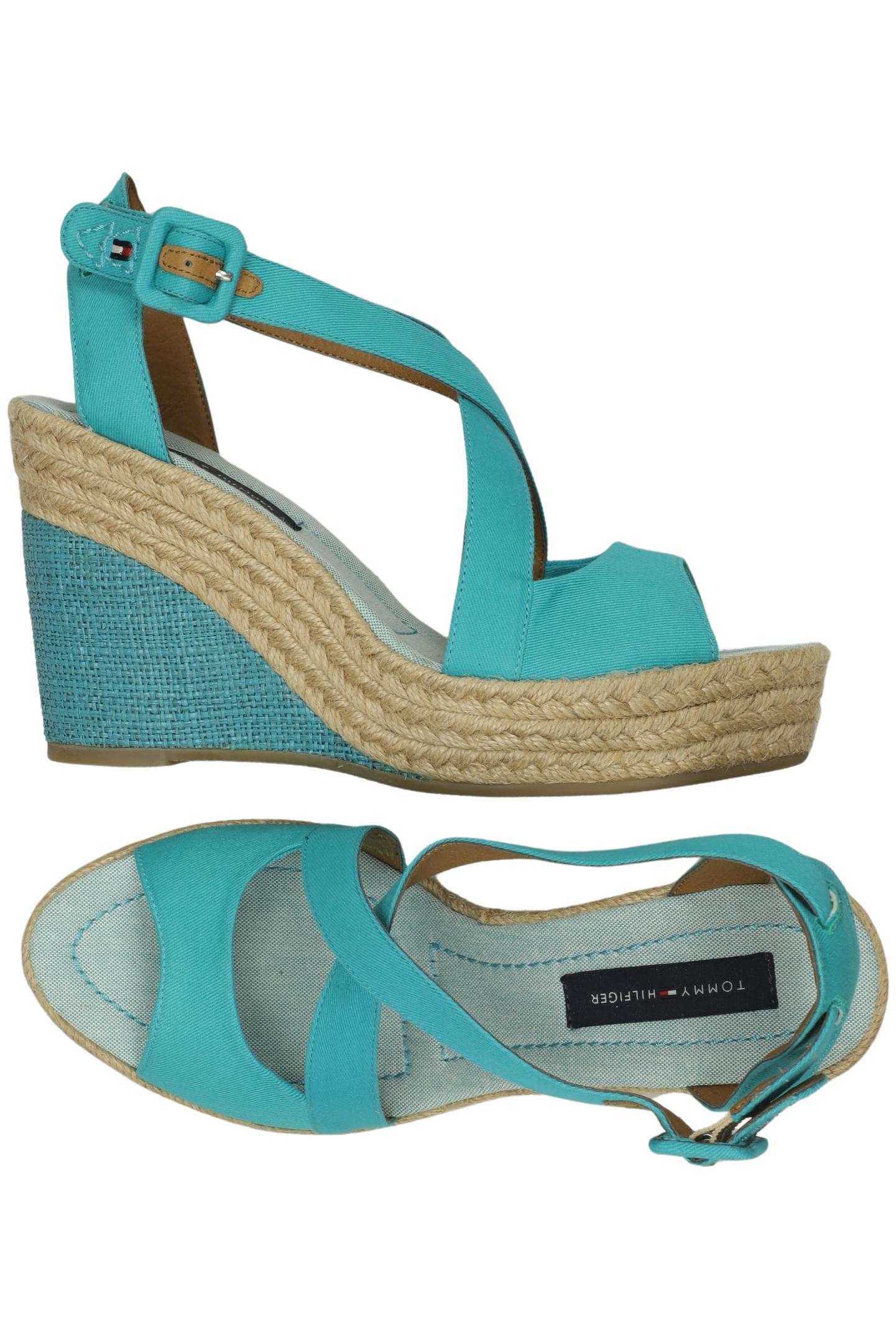 

Tommy Hilfiger Damen Sandale, türkis, Gr. 39