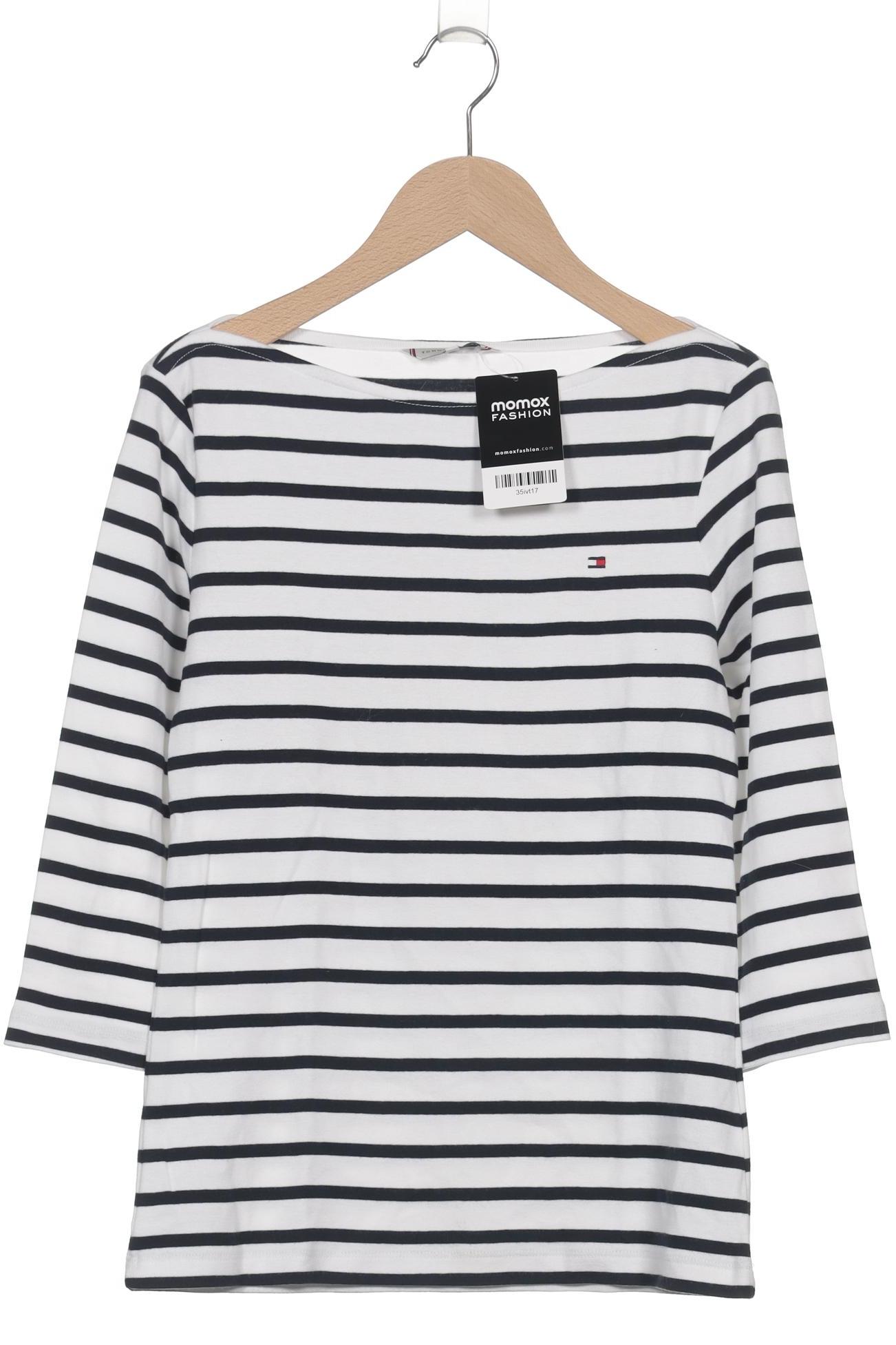 

Tommy Hilfiger Damen Langarmshirt, weiß, Gr. 34