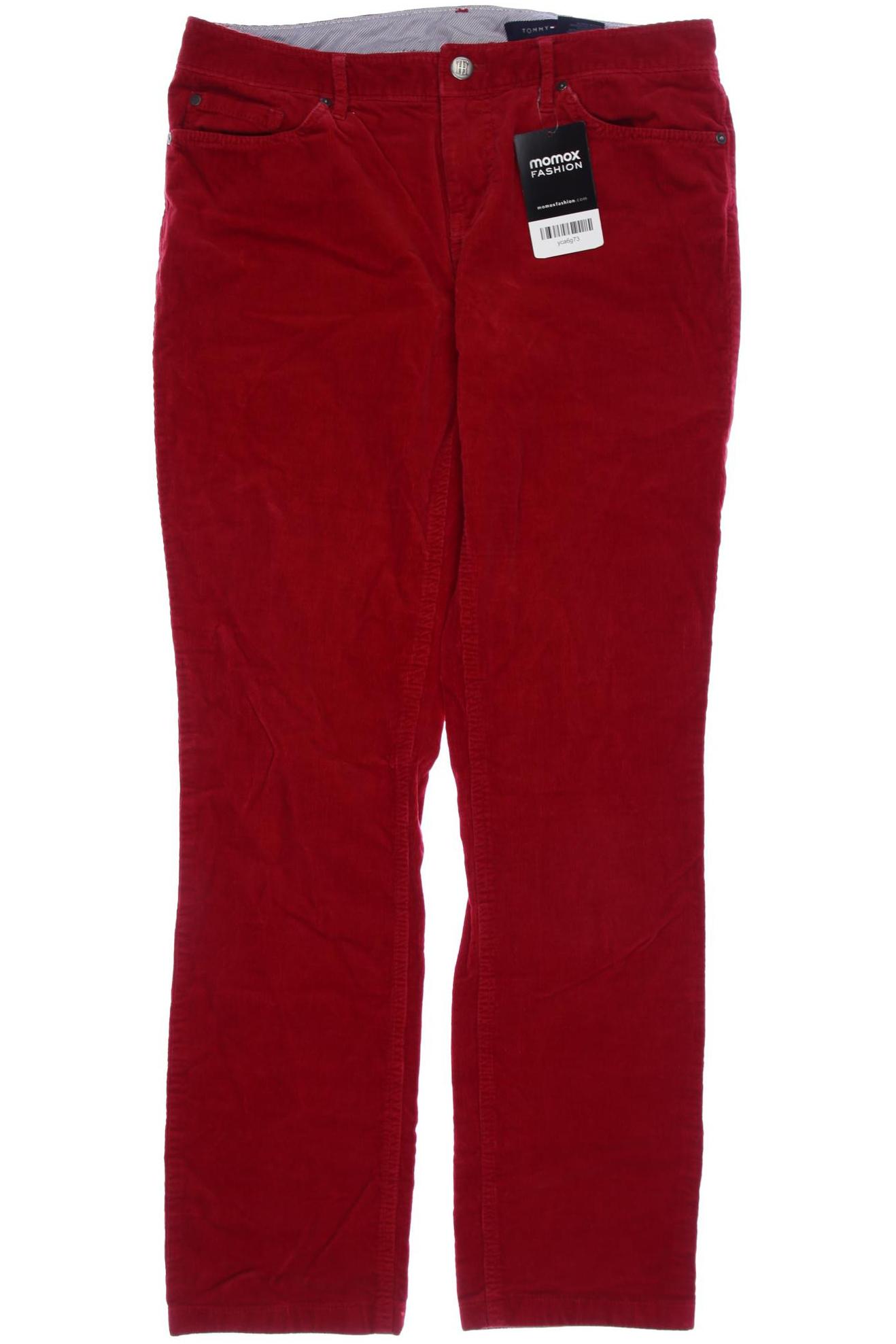 

Tommy Hilfiger Damen Stoffhose, rot