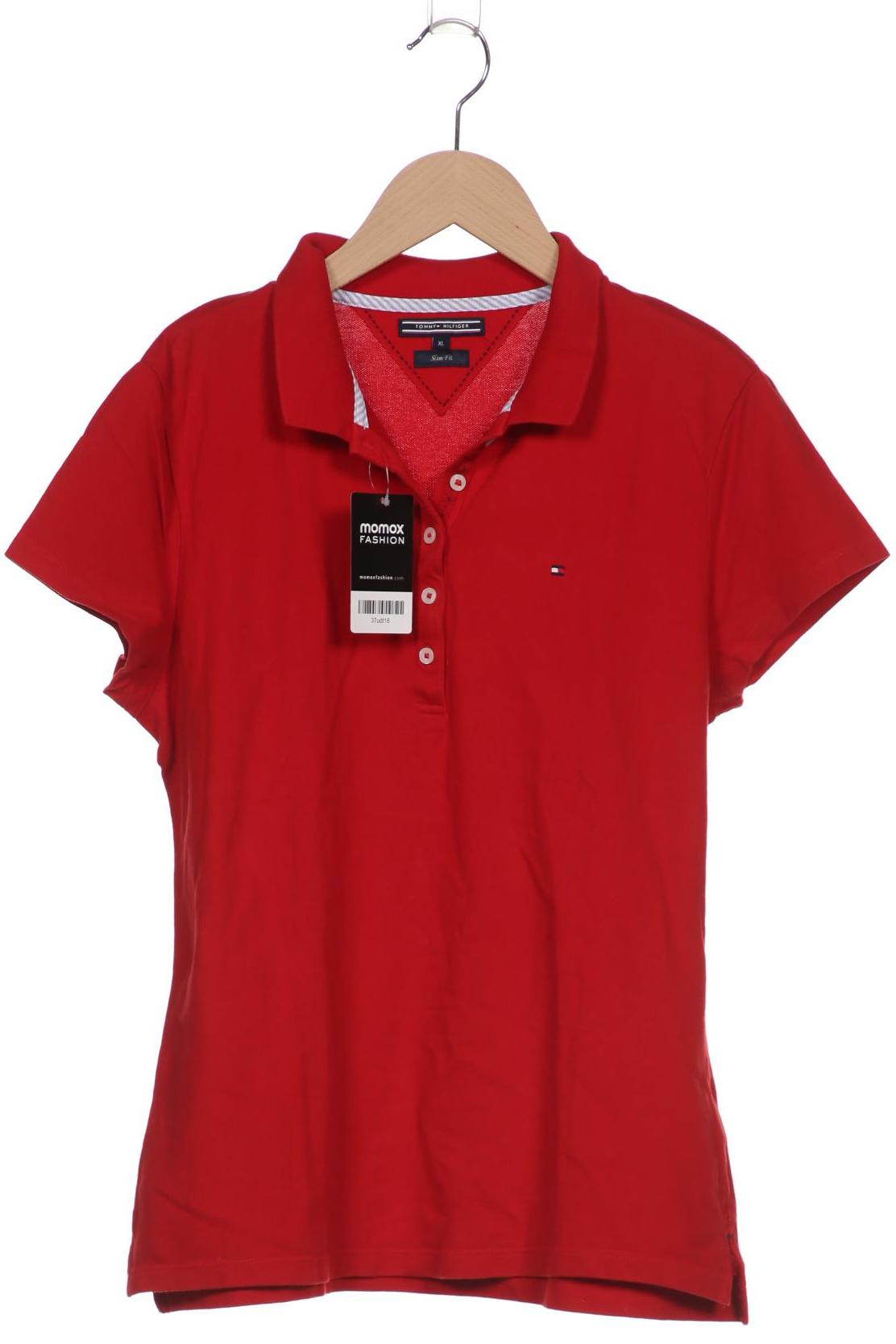 

Tommy Hilfiger Damen Poloshirt, rot