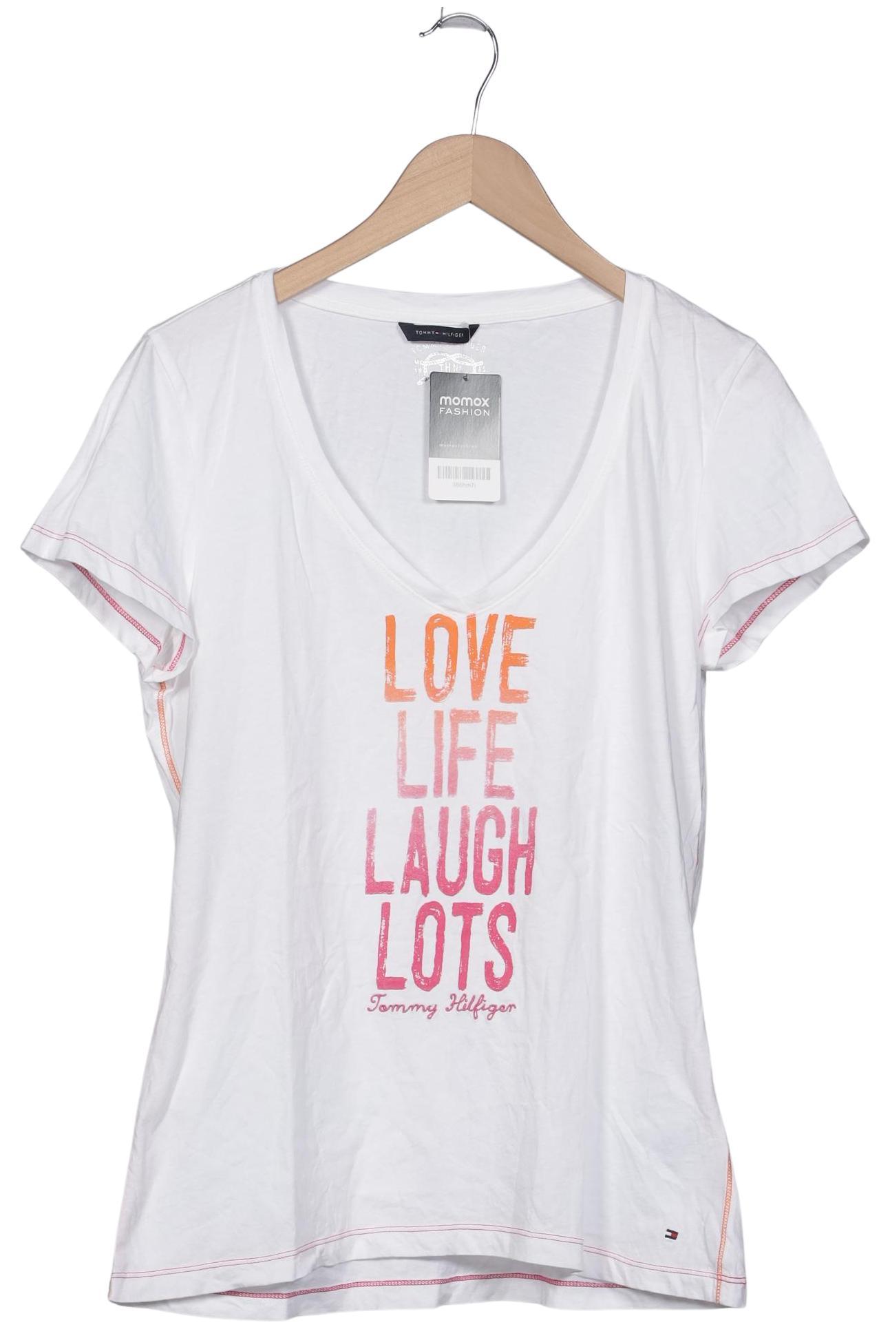 

Tommy Hilfiger Damen T-Shirt, weiß, Gr. 44