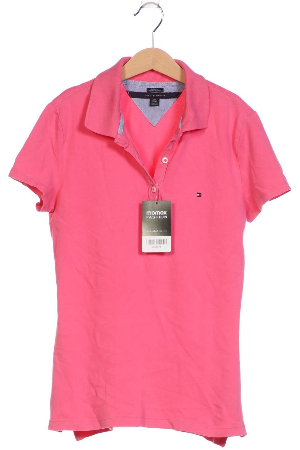 

Tommy Hilfiger Damen Poloshirt, pink, Gr. 34