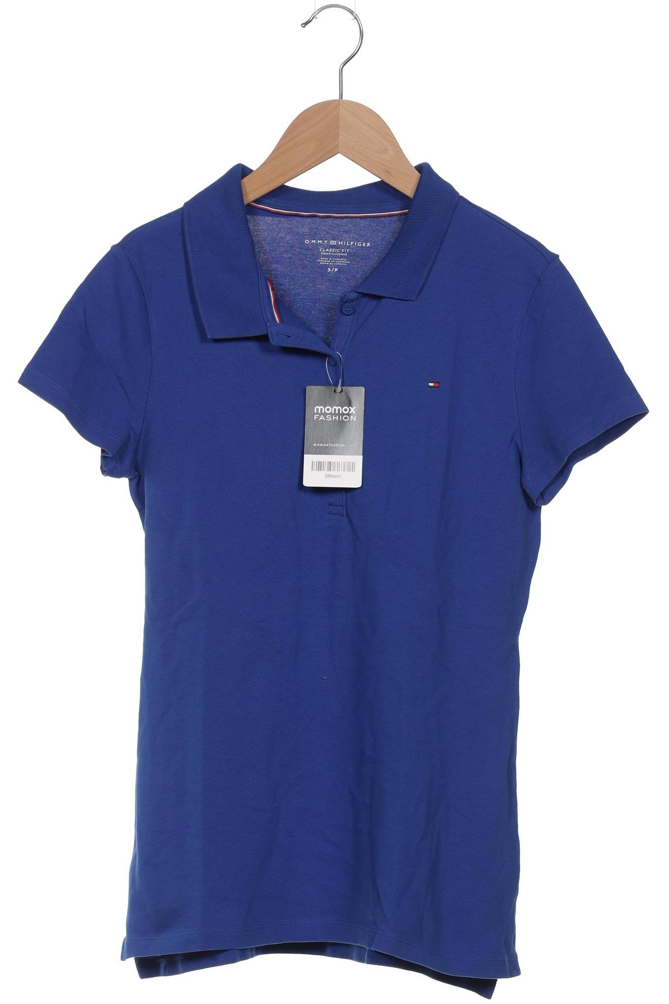 

Tommy Hilfiger Damen Poloshirt, blau, Gr. 36