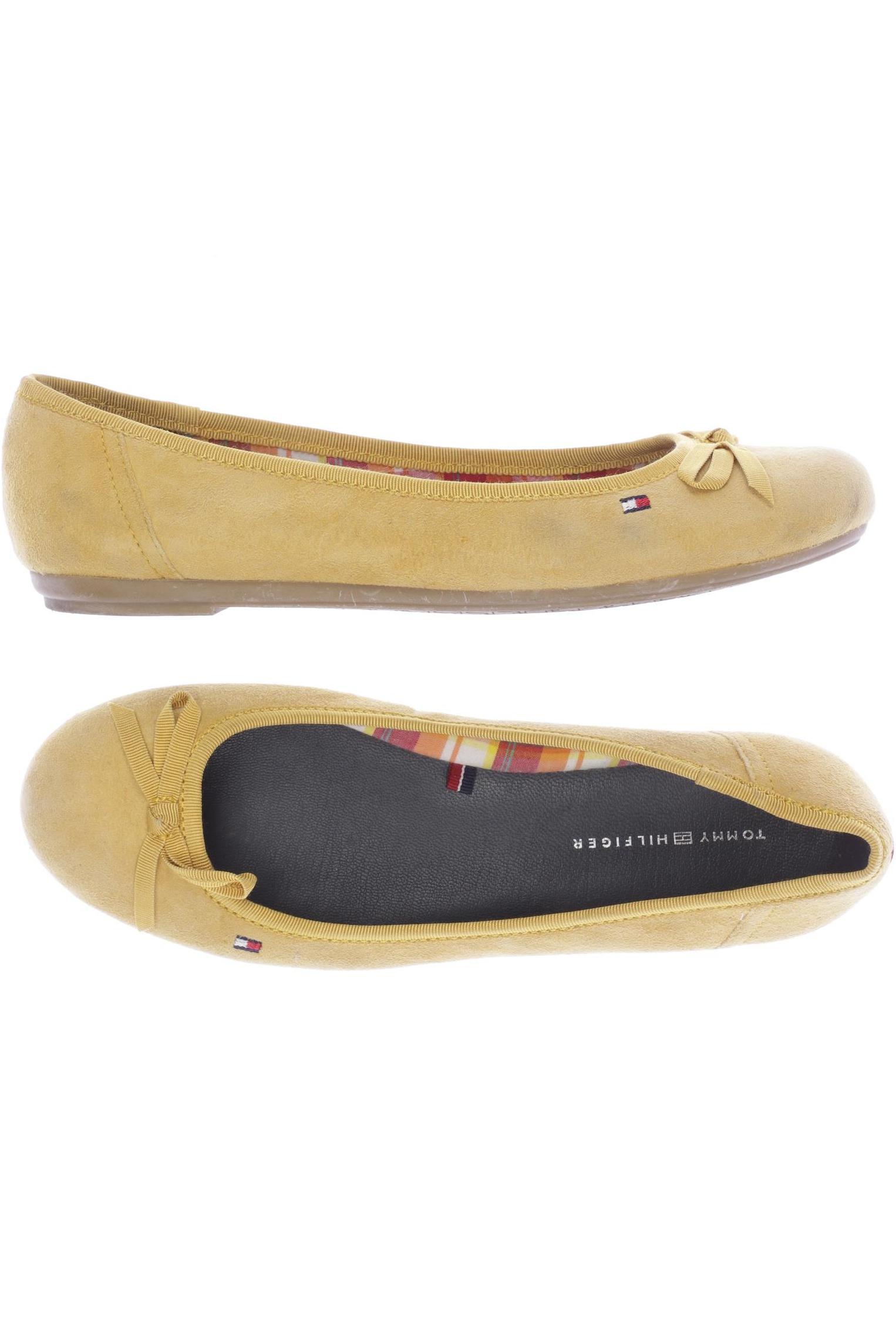 

Tommy Hilfiger Damen Ballerinas, gelb