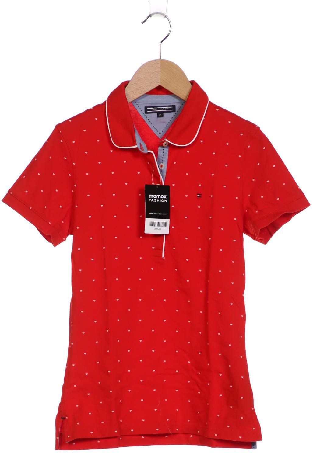 

Tommy Hilfiger Damen Poloshirt, rot, Gr. 34