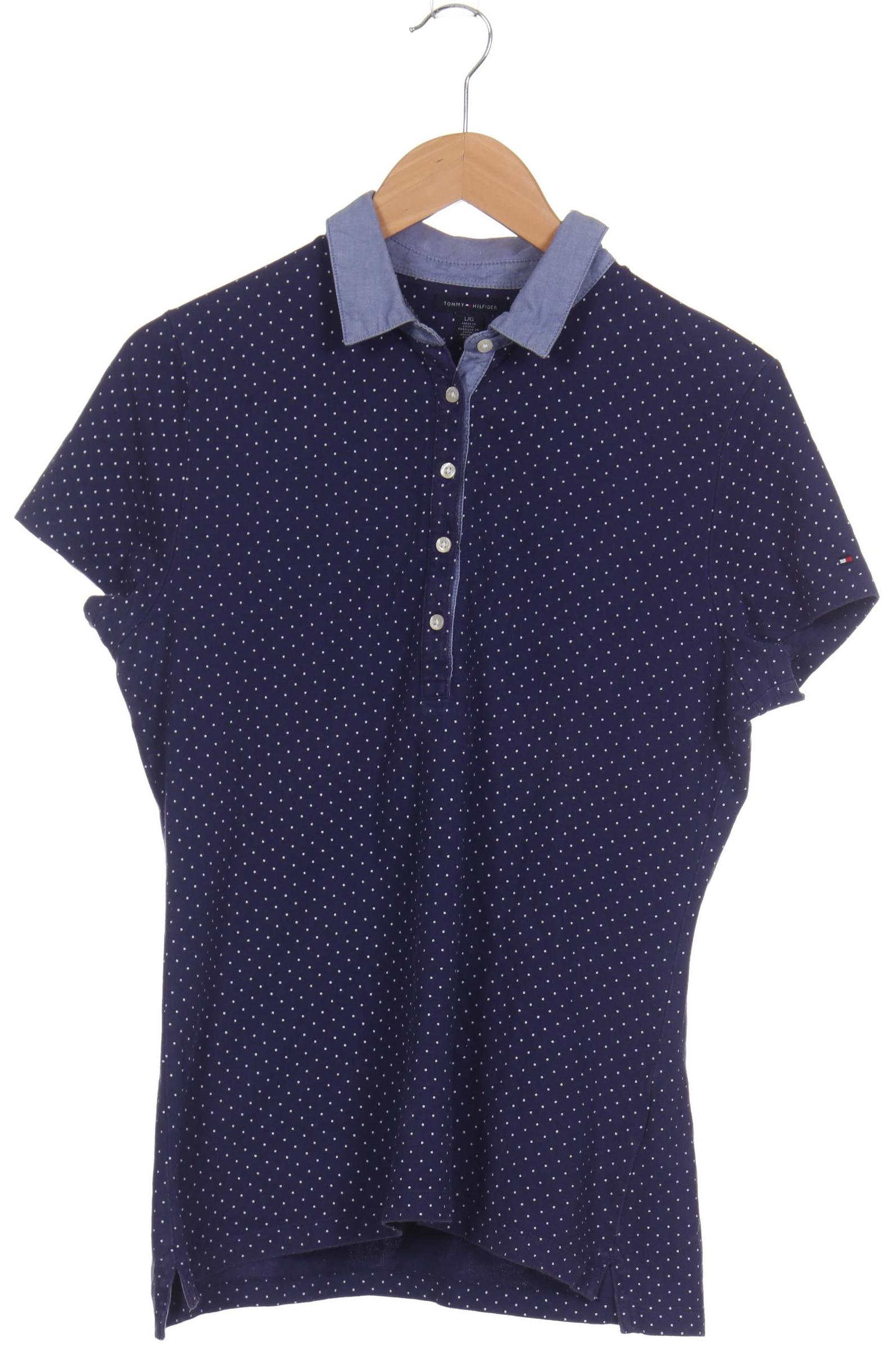 

Tommy Hilfiger Damen Poloshirt, blau, Gr. 42