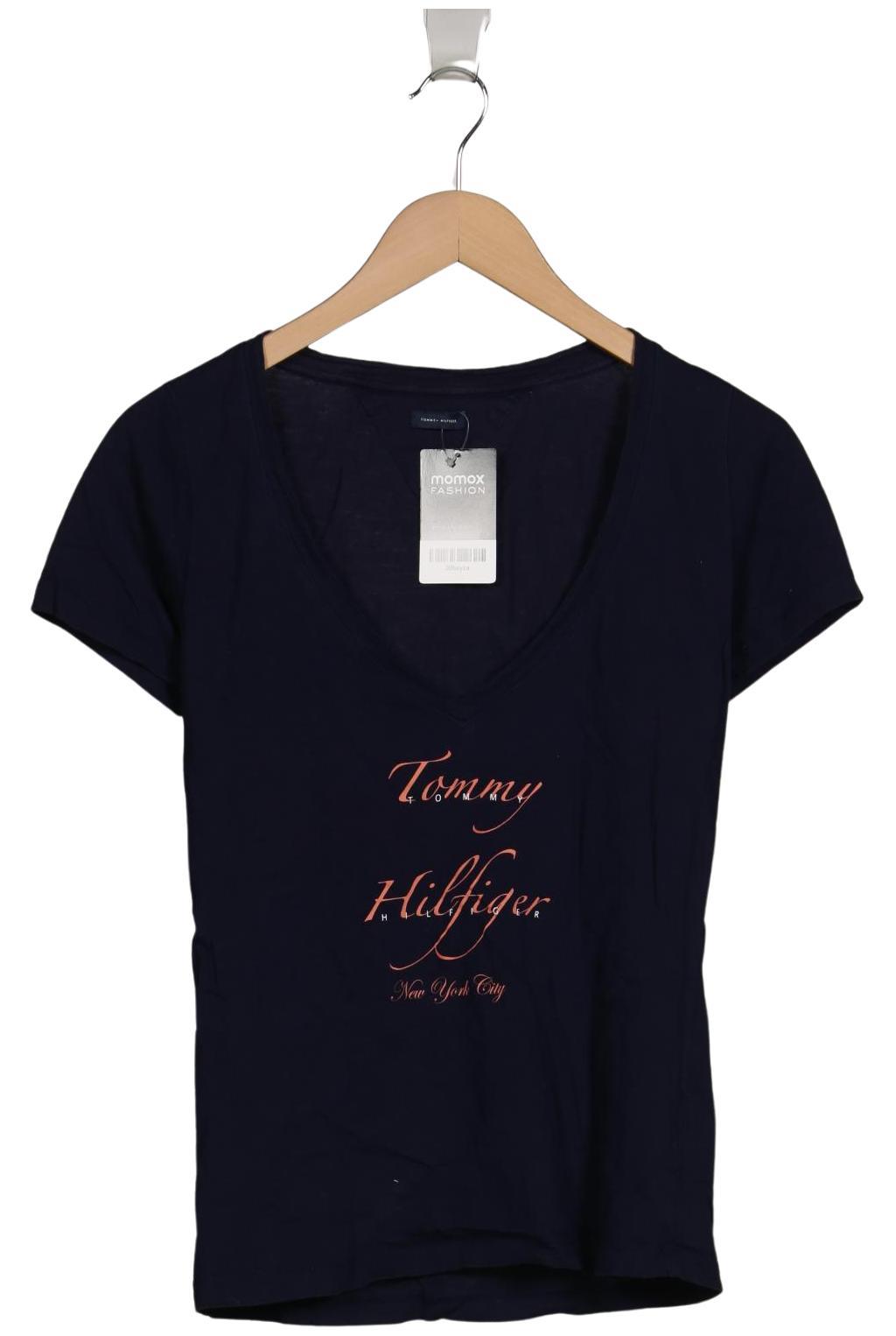 

Tommy Hilfiger Damen T-Shirt, marineblau, Gr. 38