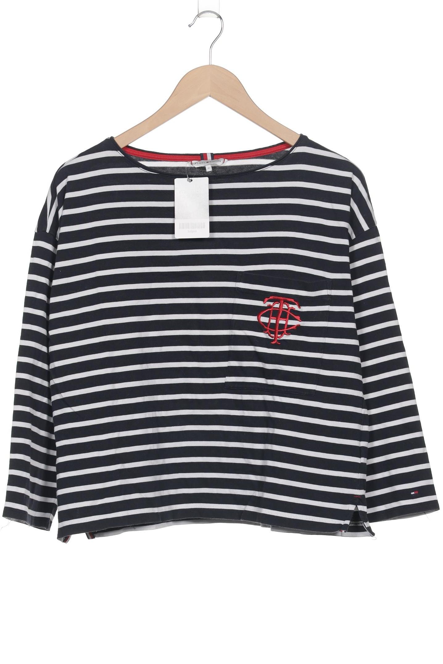 

Tommy Hilfiger Damen Langarmshirt, marineblau, Gr. 38